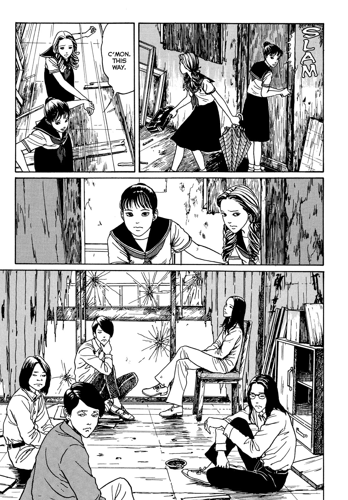 Tombs: Junji Ito Story Collection Chapter 2 page 13 - Chapter 2: Club House