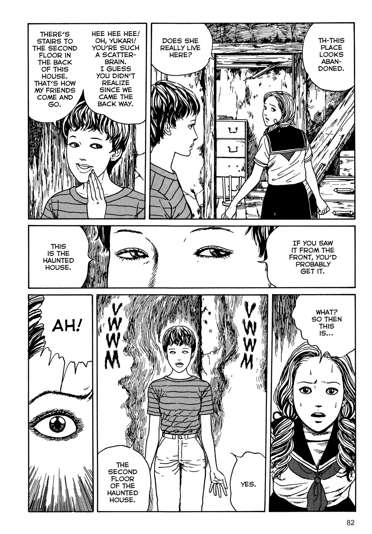 Tombs: Junji Ito Story Collection Chapter 2 page 20 - Chapter 2: Club House