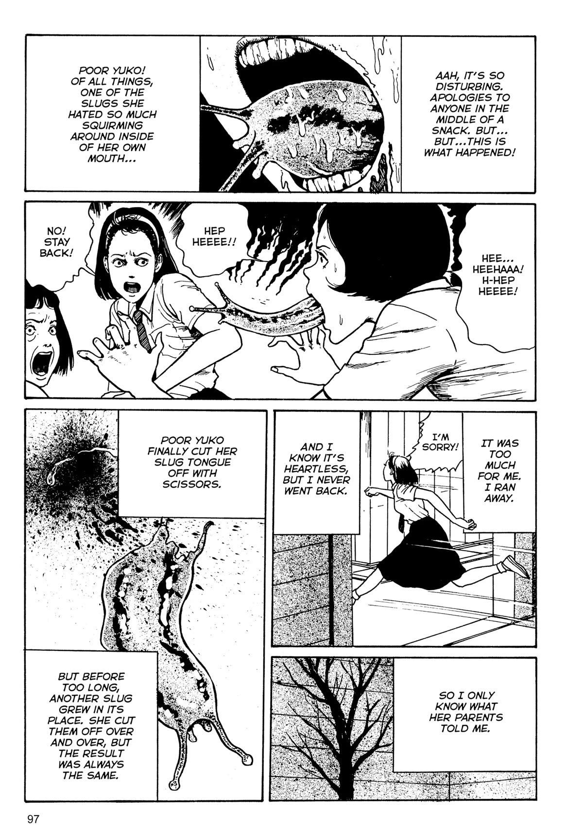Tombs: Junji Ito Story Collection Chapter 3 page 11 - Chapter 3: Slug Girl