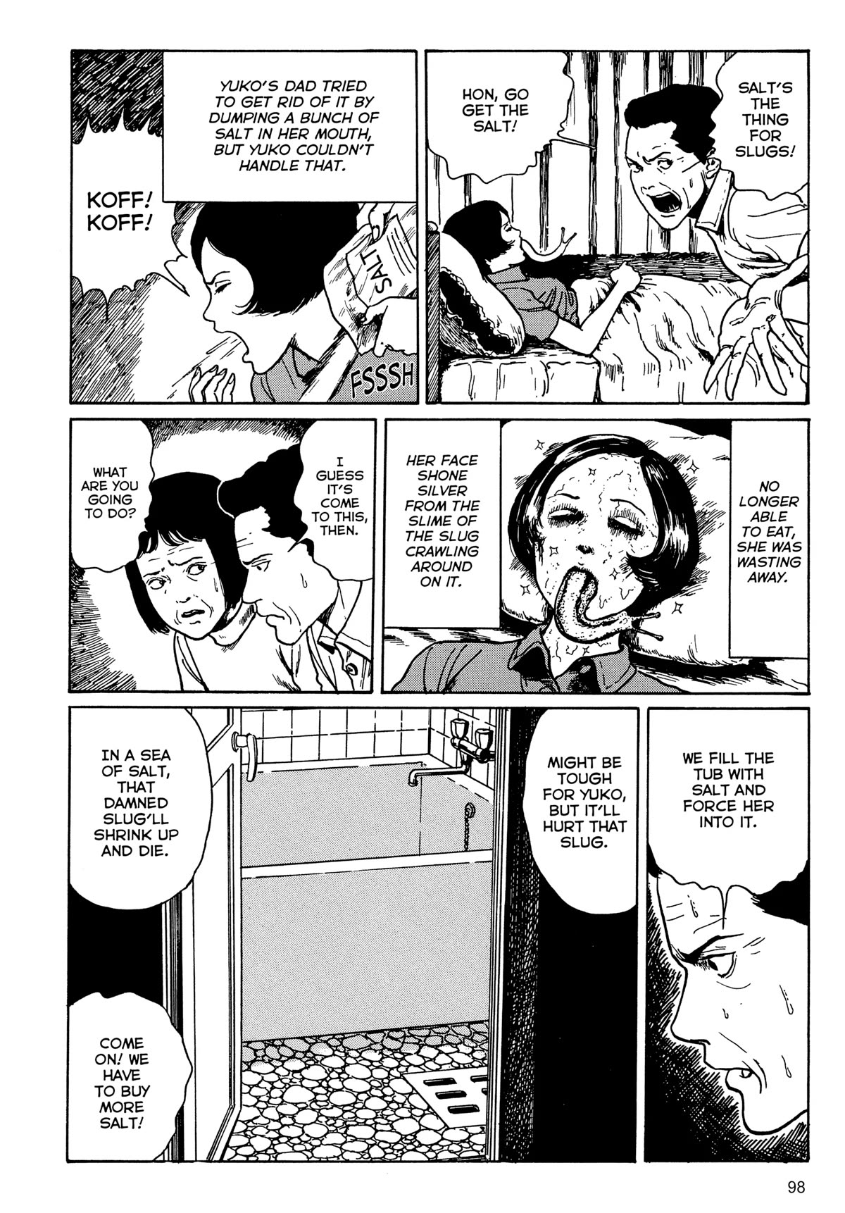 Tombs: Junji Ito Story Collection Chapter 3 page 12 - Chapter 3: Slug Girl