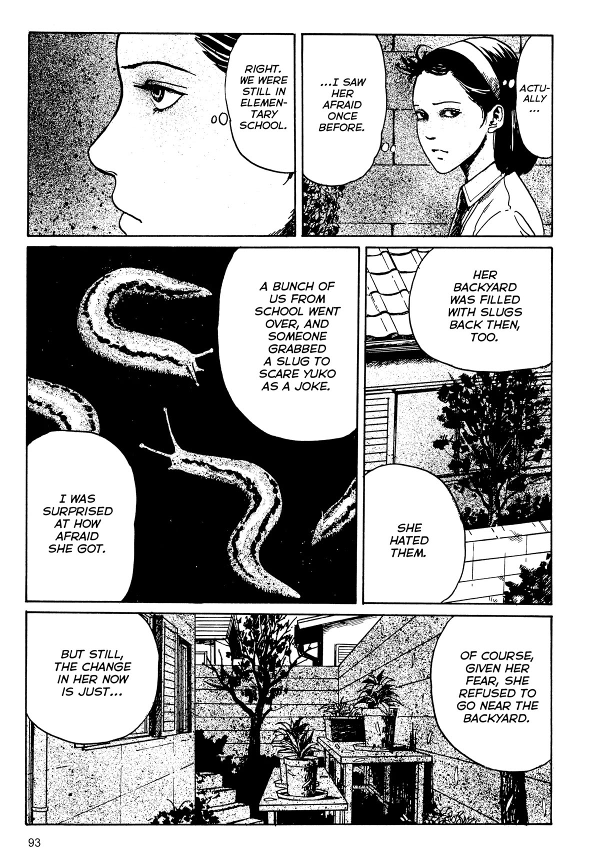 Tombs: Junji Ito Story Collection Chapter 3 page 7 - Chapter 3: Slug Girl