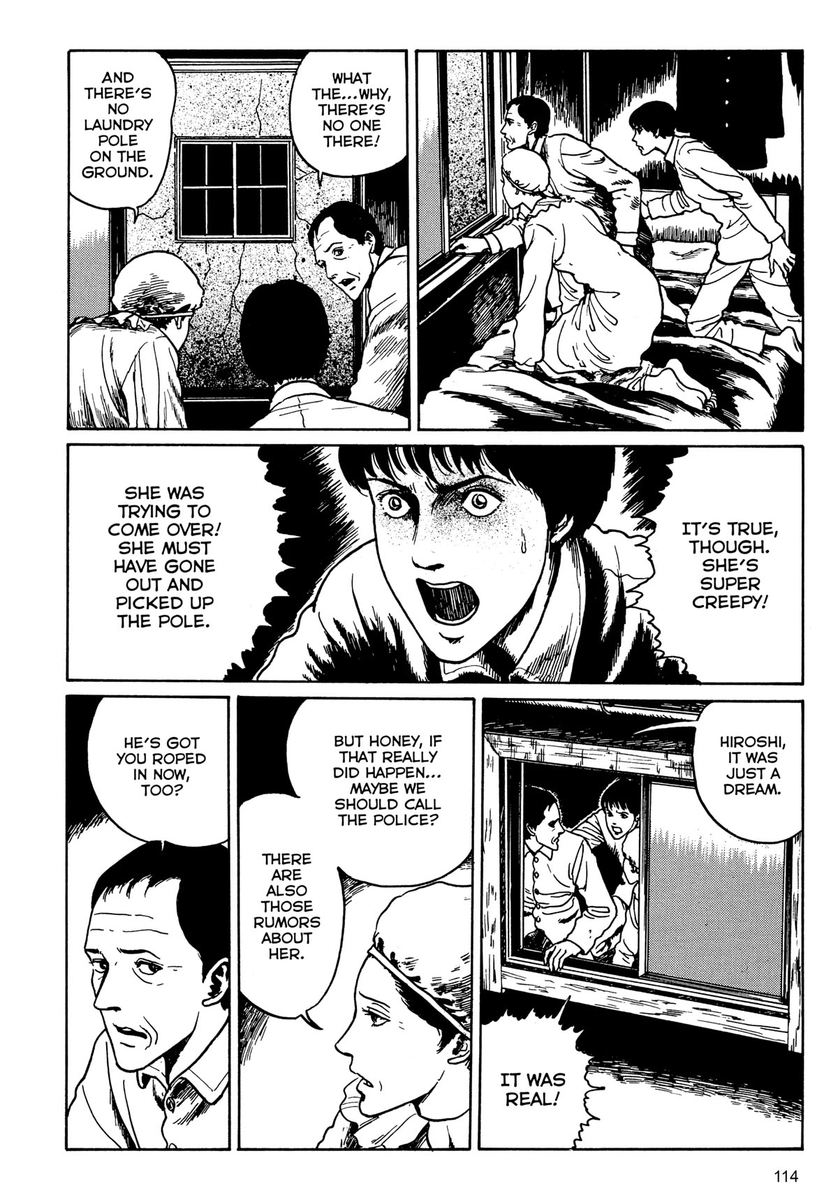 Tombs: Junji Ito Story Collection Chapter 4 page 12 - Chapter 4: The Window Next Door