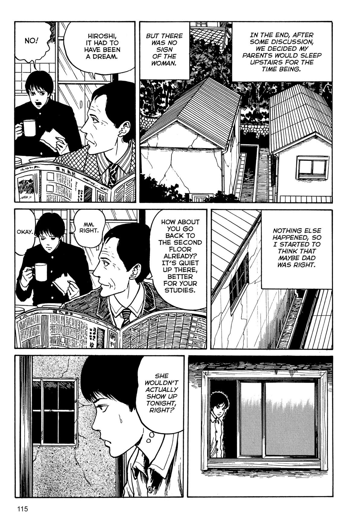 Tombs: Junji Ito Story Collection Chapter 4 page 13 - Chapter 4: The Window Next Door