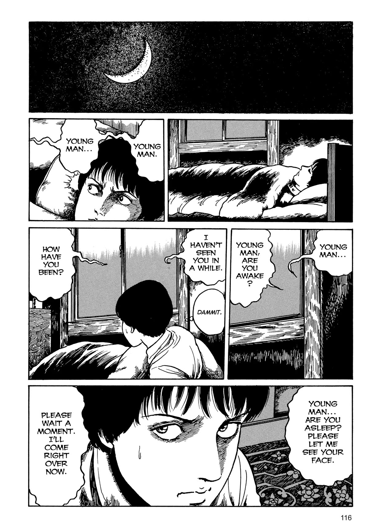 Tombs: Junji Ito Story Collection Chapter 4 page 14 - Chapter 4: The Window Next Door