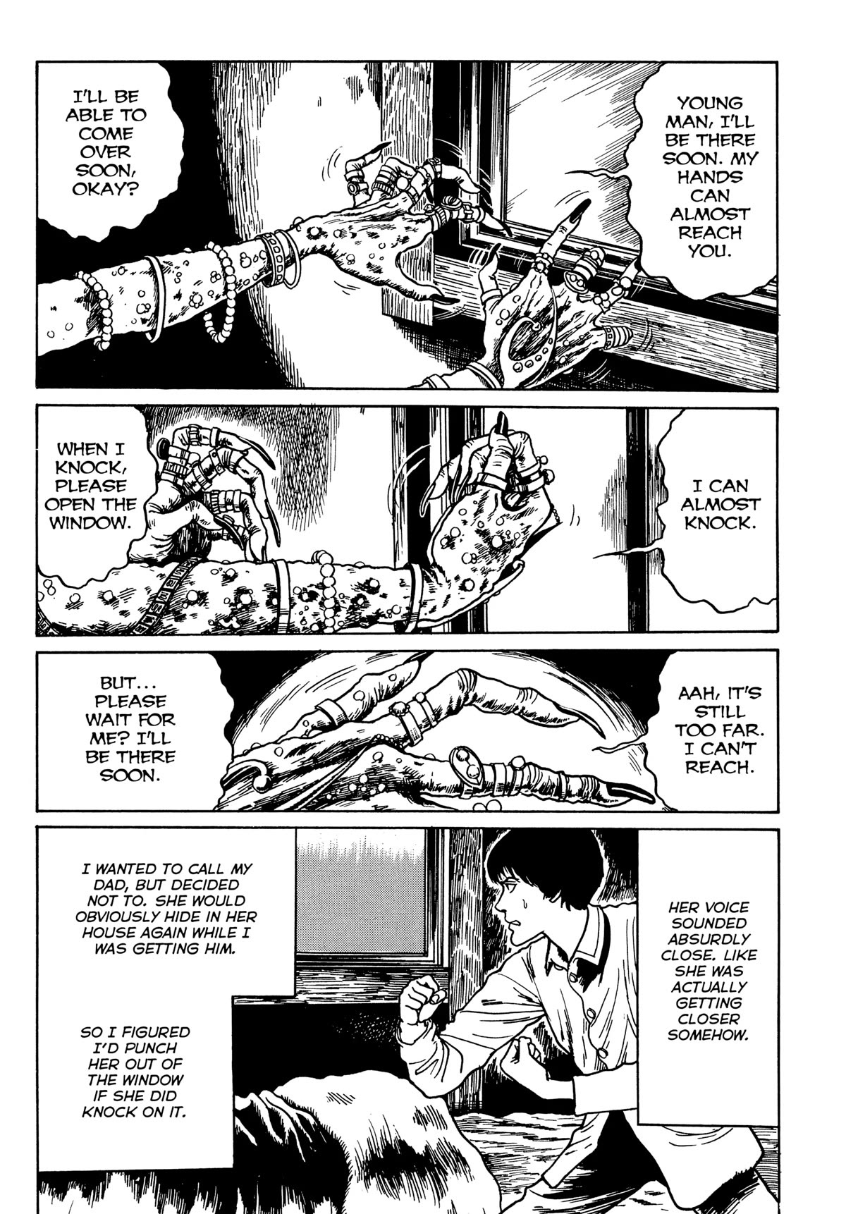 Tombs: Junji Ito Story Collection Chapter 4 page 15 - Chapter 4: The Window Next Door