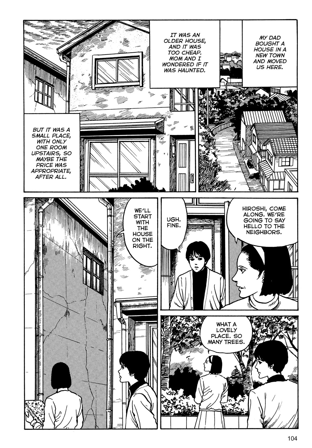 Tombs: Junji Ito Story Collection Chapter 4 page 2 - Chapter 4: The Window Next Door