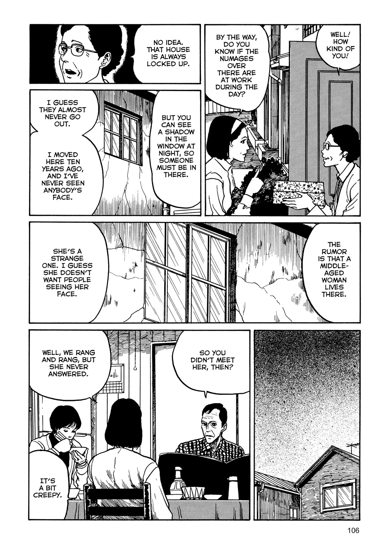 Tombs: Junji Ito Story Collection Chapter 4 page 4 - Chapter 4: The Window Next Door