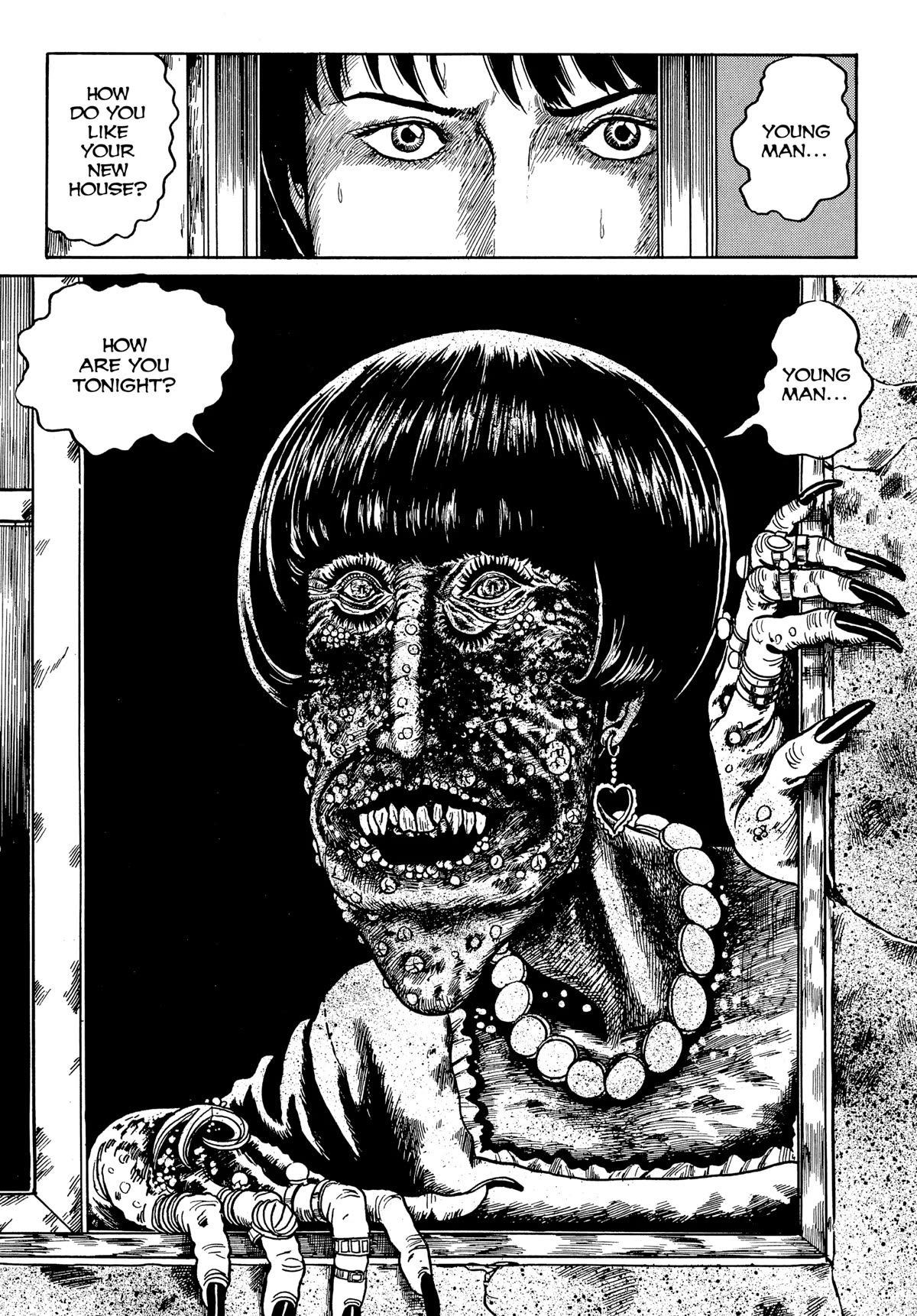 Tombs: Junji Ito Story Collection Chapter 4 page 7 - Chapter 4: The Window Next Door
