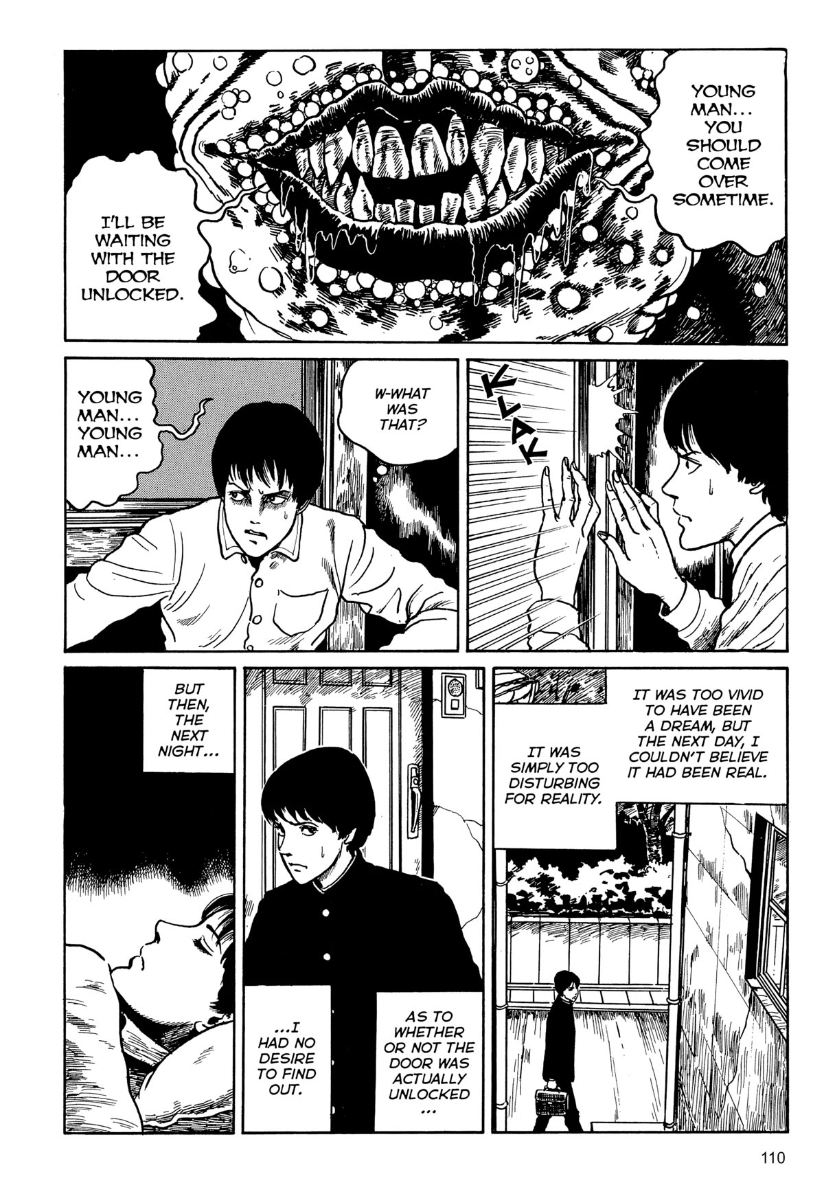 Tombs: Junji Ito Story Collection Chapter 4 page 8 - Chapter 4: The Window Next Door