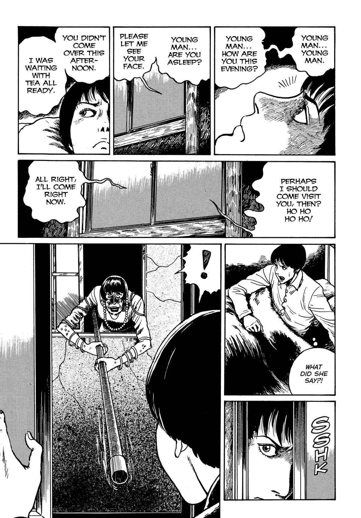 Tombs: Junji Ito Story Collection Chapter 4 page 9 - Chapter 4: The Window Next Door