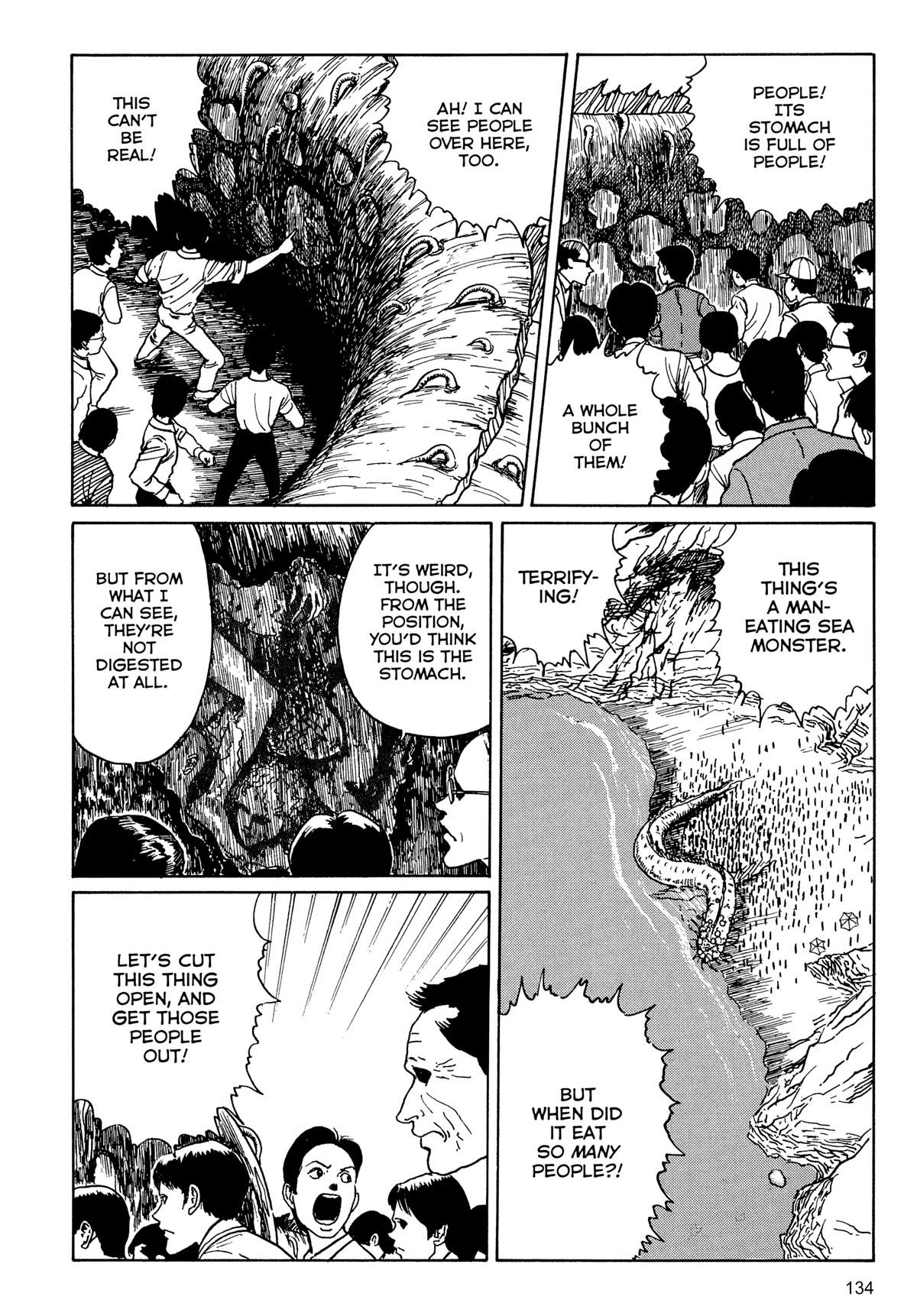 Tombs: Junji Ito Story Collection Chapter 5 page 16 - Chapter 5: Washed Ashore