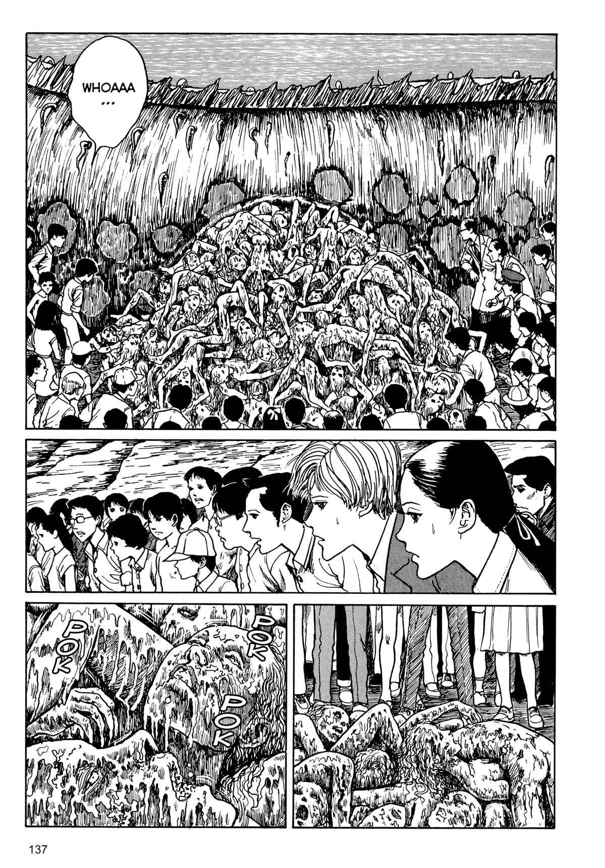 Tombs: Junji Ito Story Collection Chapter 5 page 19 - Chapter 5: Washed Ashore