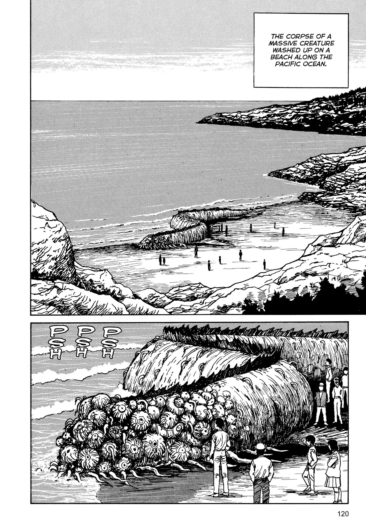 Tombs: Junji Ito Story Collection Chapter 5 page 2 - Chapter 5: Washed Ashore