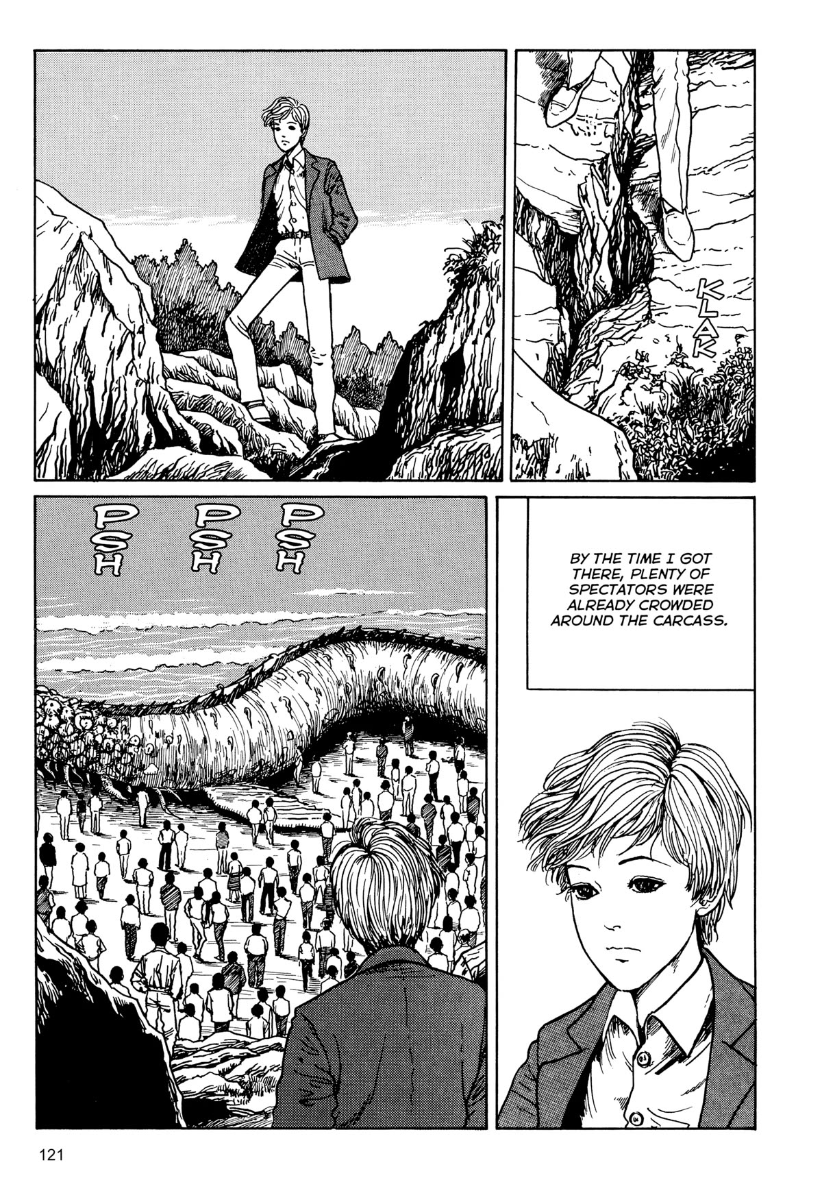Tombs: Junji Ito Story Collection Chapter 5 page 3 - Chapter 5: Washed Ashore