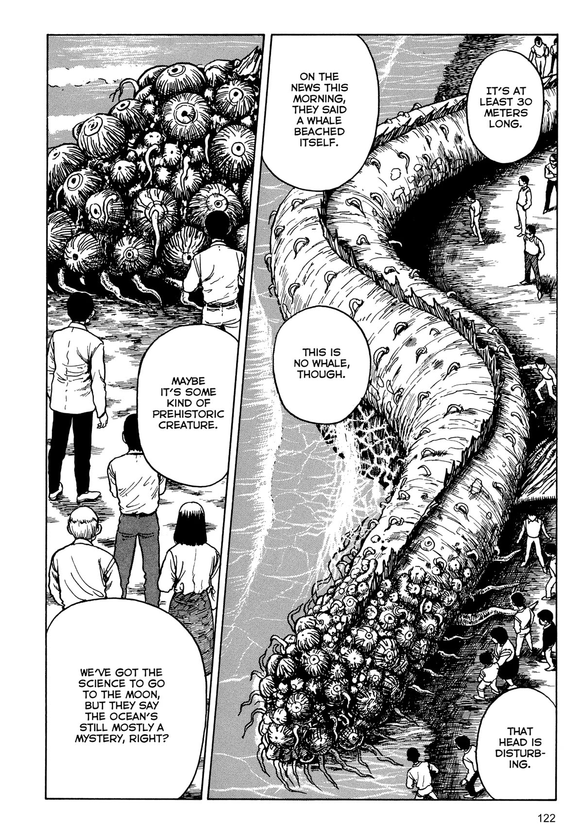 Tombs: Junji Ito Story Collection Chapter 5 page 4 - Chapter 5: Washed Ashore