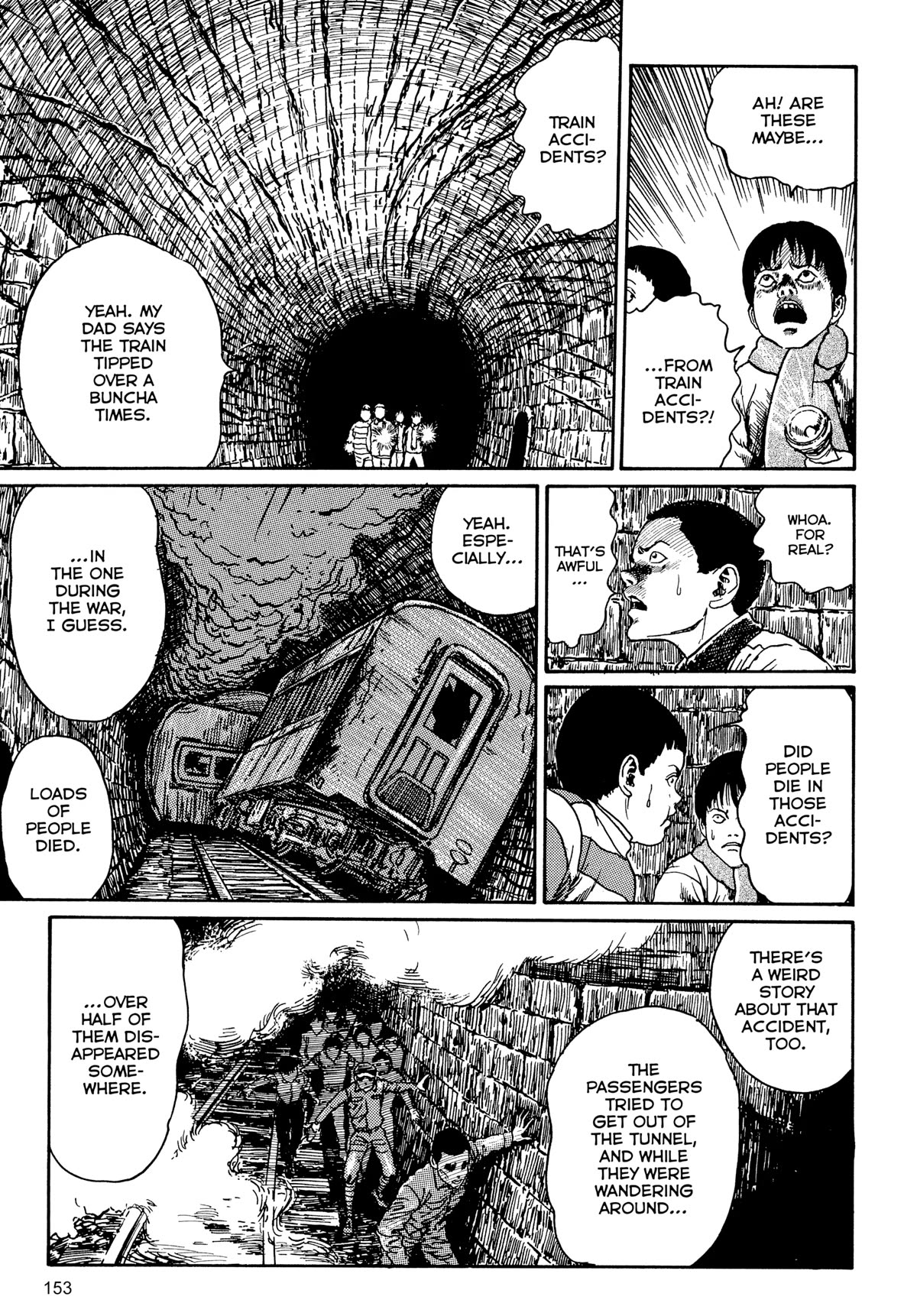 Tombs: Junji Ito Story Collection Chapter 6 page 11 - Chapter 6: The Strange Tall Of The Tunnel