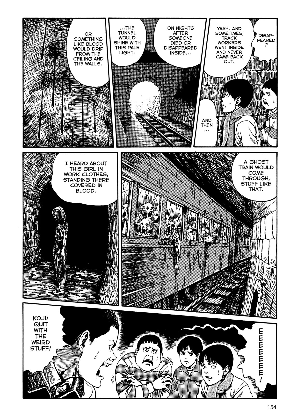 Tombs: Junji Ito Story Collection Chapter 6 page 12 - Chapter 6: The Strange Tall Of The Tunnel