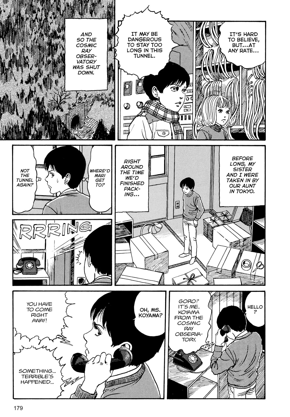 Tombs: Junji Ito Story Collection Chapter 6 page 37 - Chapter 6: The Strange Tall Of The Tunnel