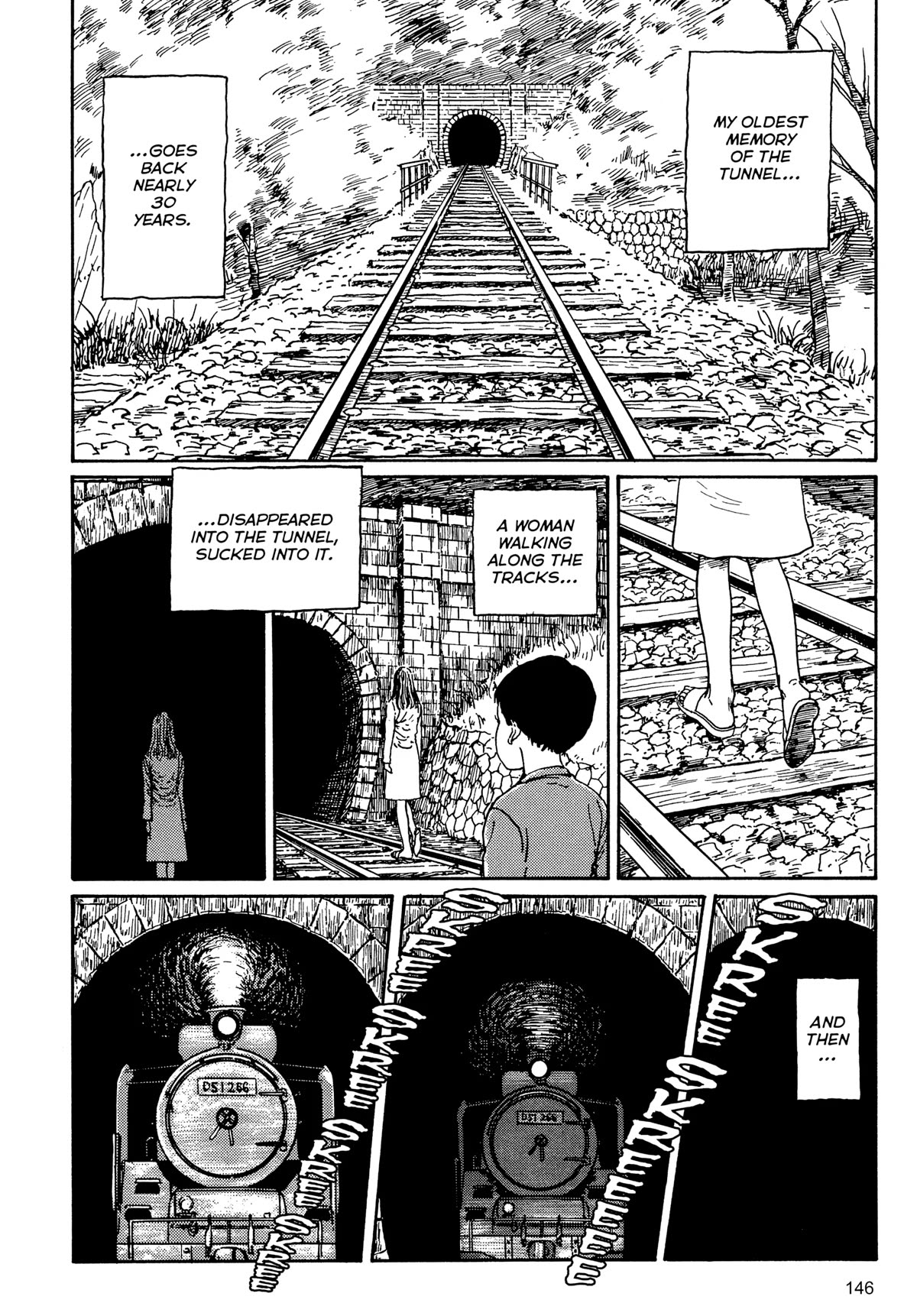 Tombs: Junji Ito Story Collection Chapter 6 page 4 - Chapter 6: The Strange Tall Of The Tunnel