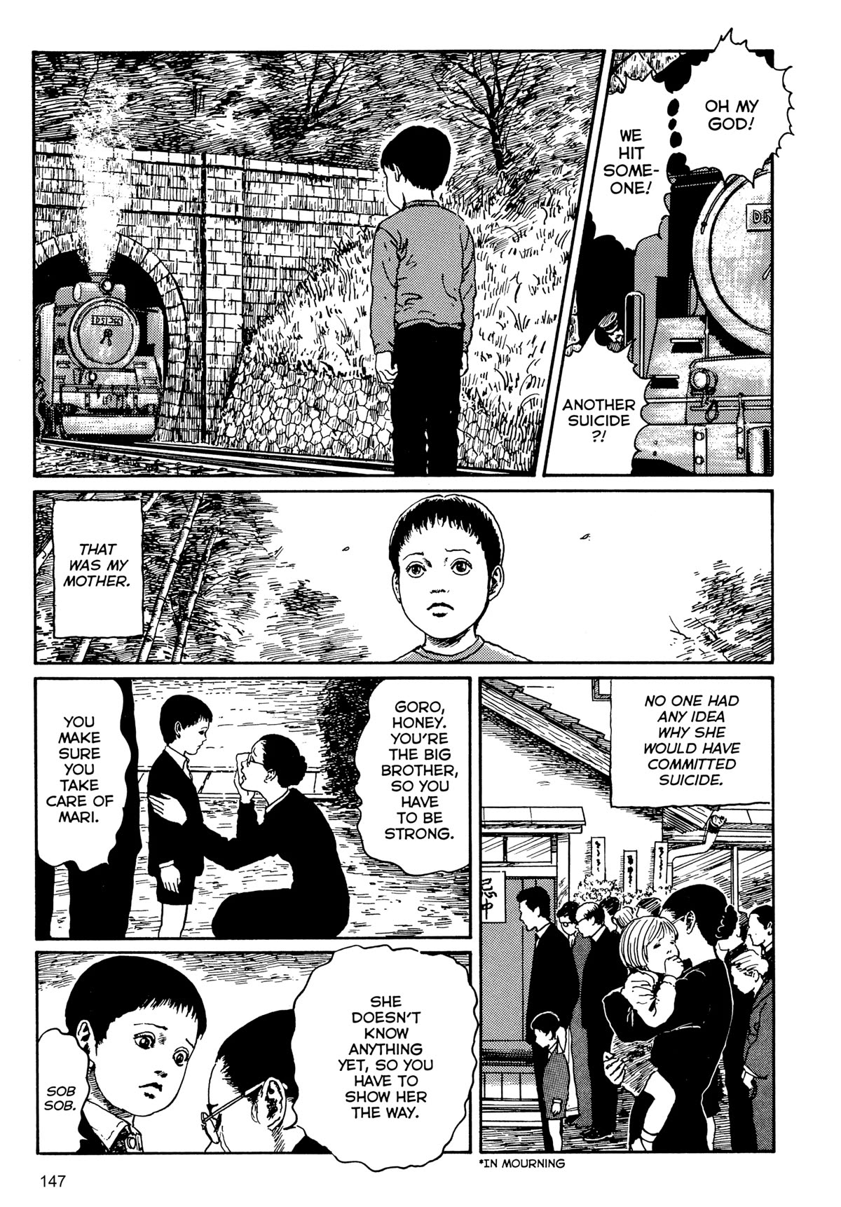 Tombs: Junji Ito Story Collection Chapter 6 page 5 - Chapter 6: The Strange Tall Of The Tunnel