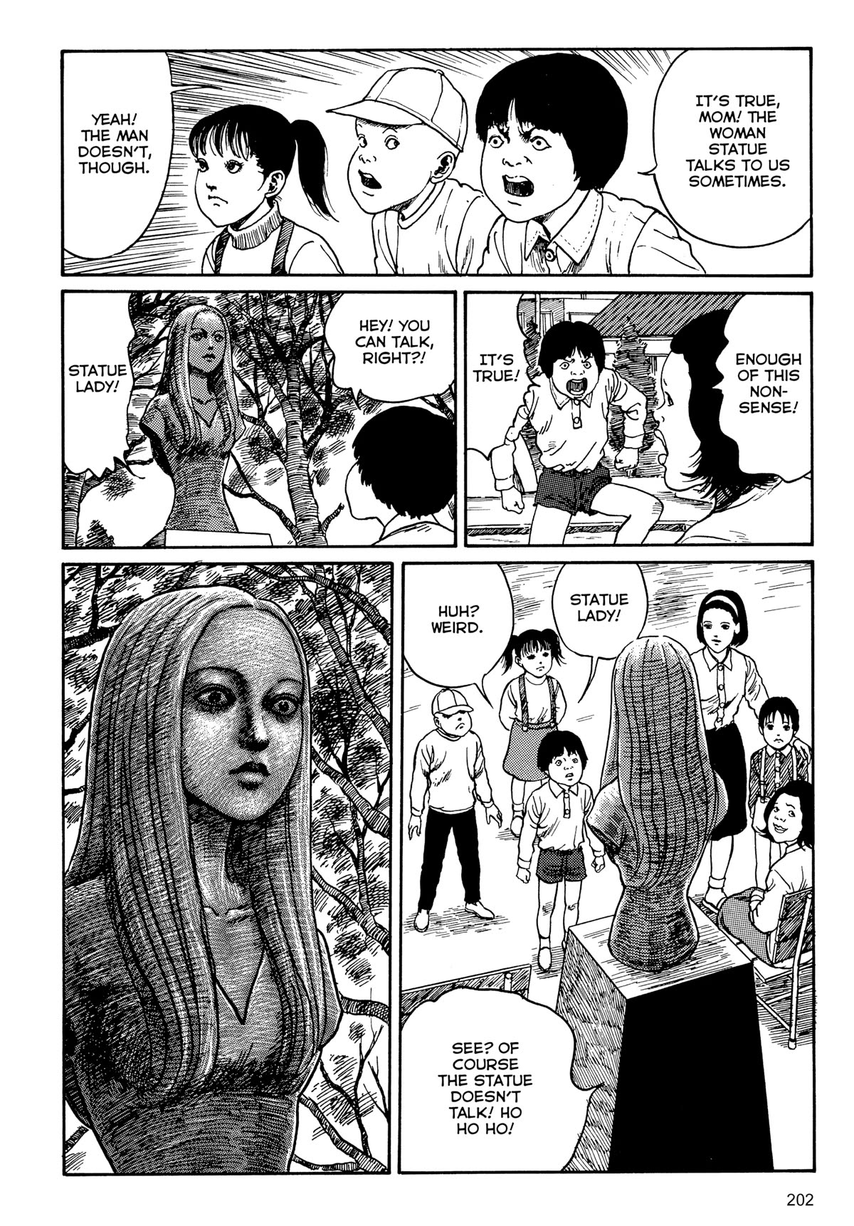 Tombs: Junji Ito Story Collection Chapter 7 page 10 - Chapter 7: Bronze Statue