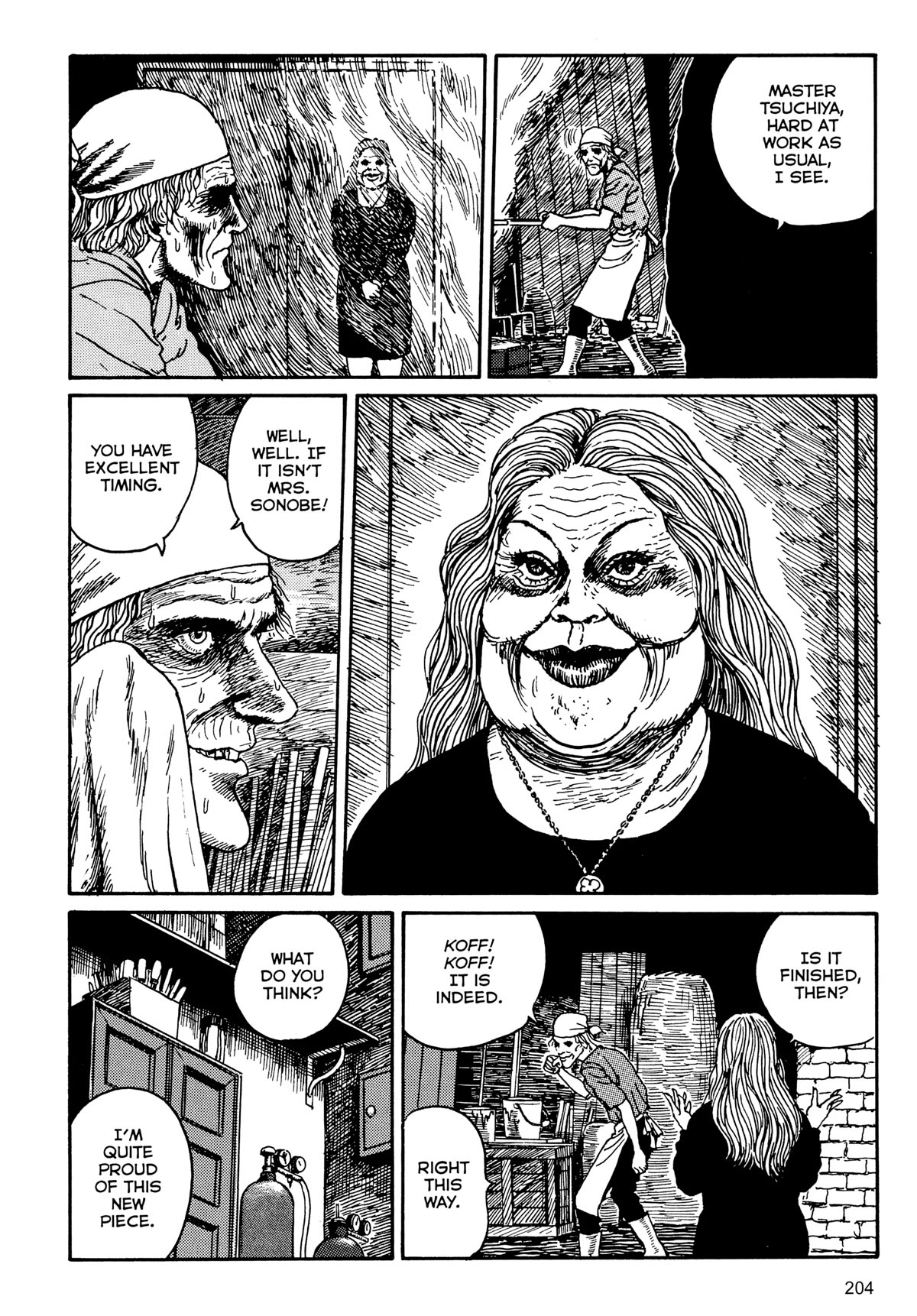 Tombs: Junji Ito Story Collection Chapter 7 page 12 - Chapter 7: Bronze Statue