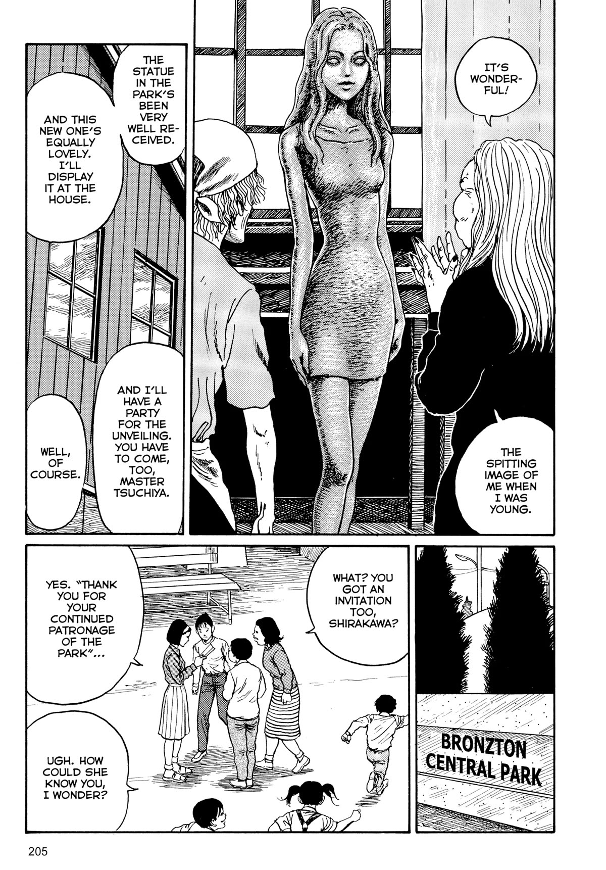 Tombs: Junji Ito Story Collection Chapter 7 page 13 - Chapter 7: Bronze Statue