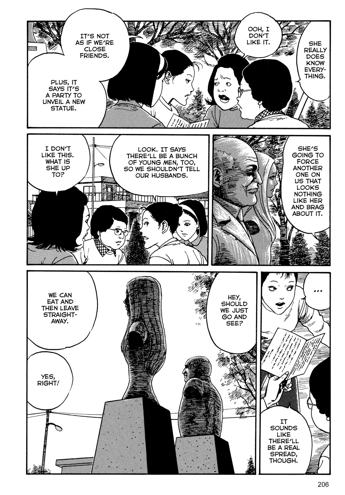Tombs: Junji Ito Story Collection Chapter 7 page 14 - Chapter 7: Bronze Statue