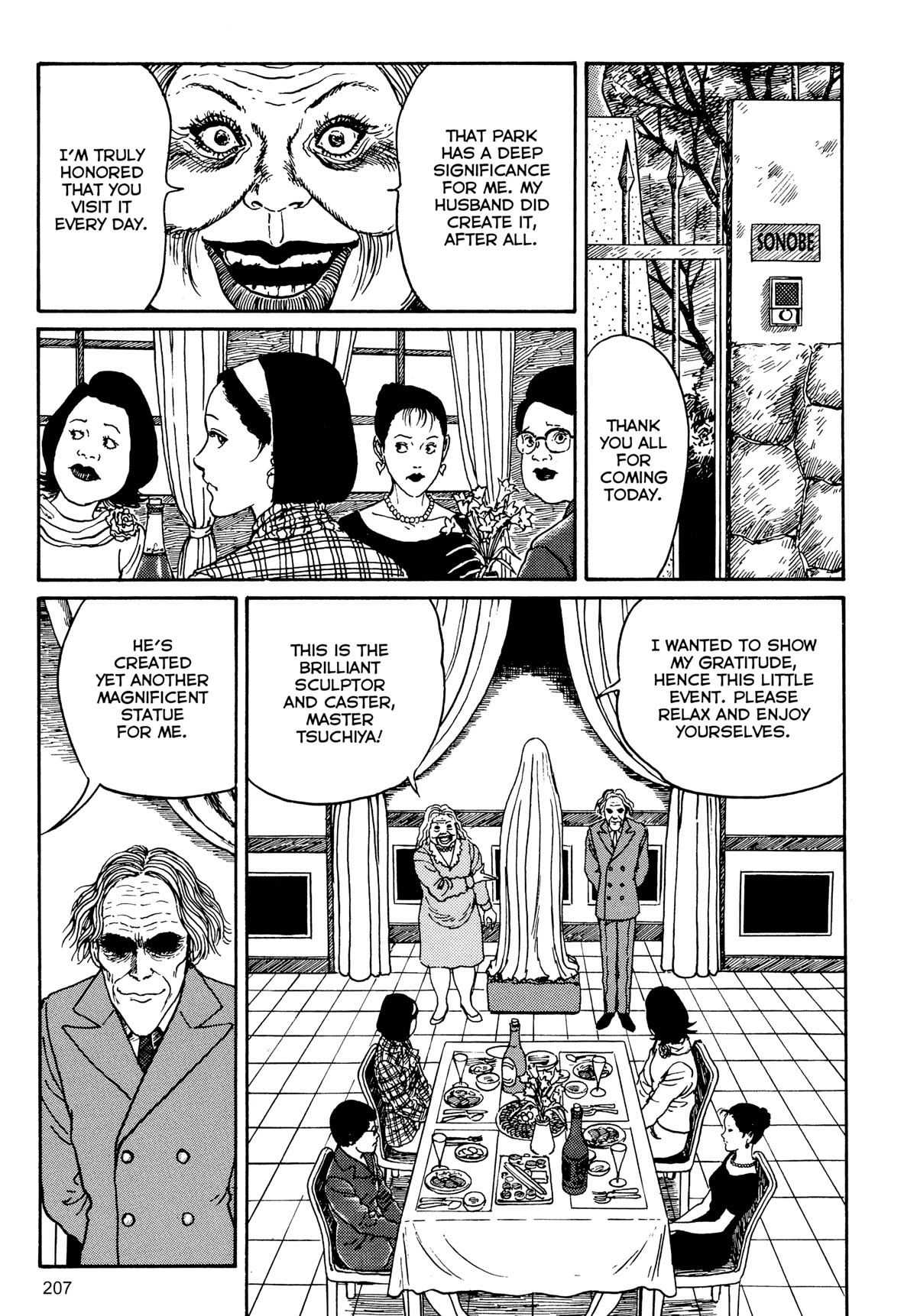 Tombs: Junji Ito Story Collection Chapter 7 page 15 - Chapter 7: Bronze Statue
