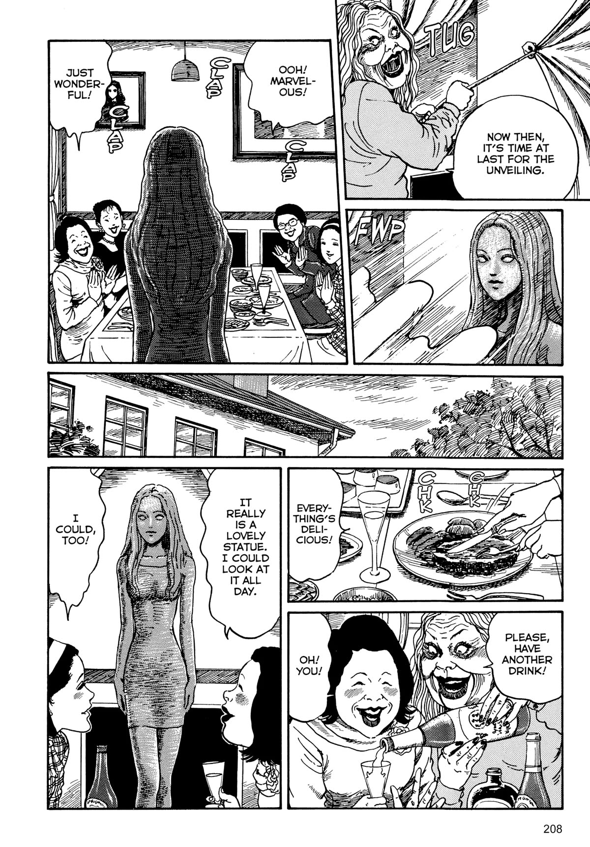 Tombs: Junji Ito Story Collection Chapter 7 page 16 - Chapter 7: Bronze Statue
