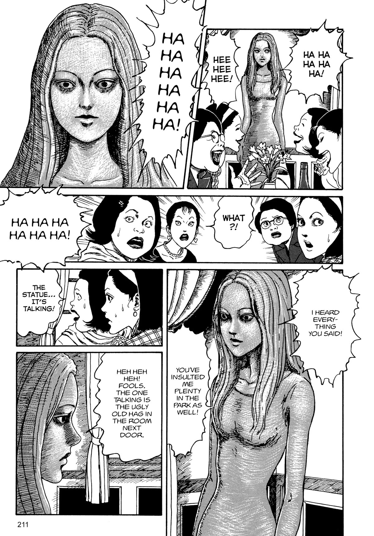 Tombs: Junji Ito Story Collection Chapter 7 page 19 - Chapter 7: Bronze Statue