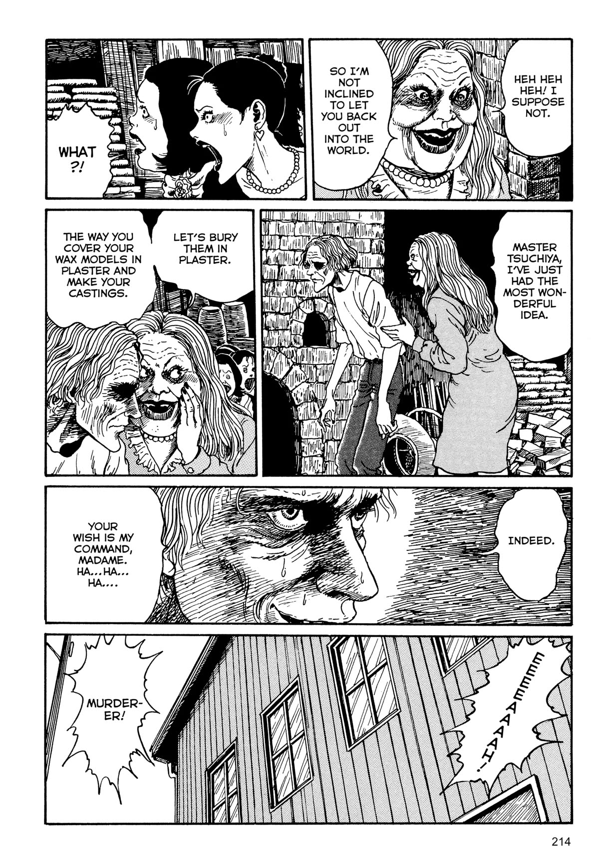 Tombs: Junji Ito Story Collection Chapter 7 page 22 - Chapter 7: Bronze Statue