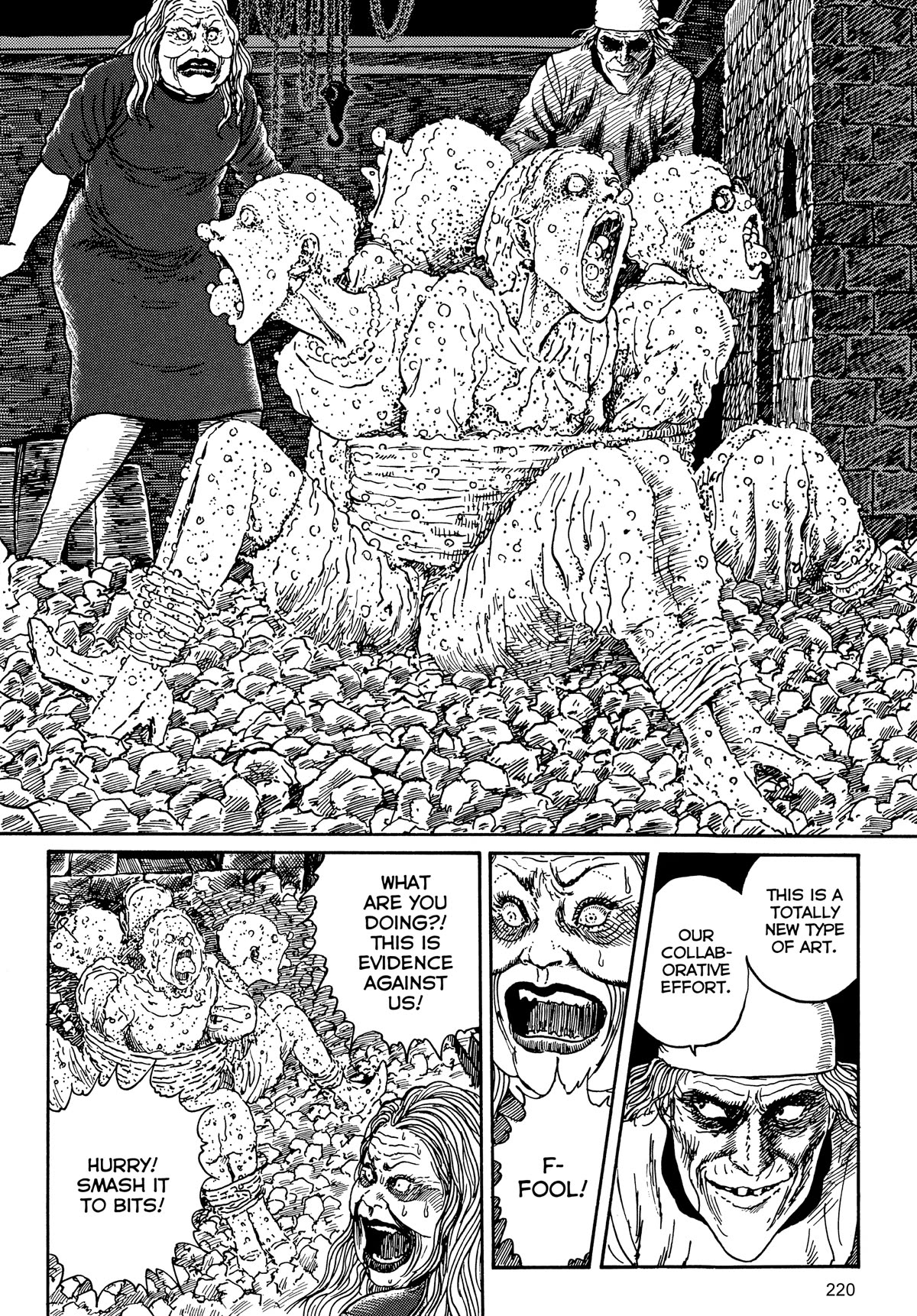 Tombs: Junji Ito Story Collection Chapter 7 page 28 - Chapter 7: Bronze Statue