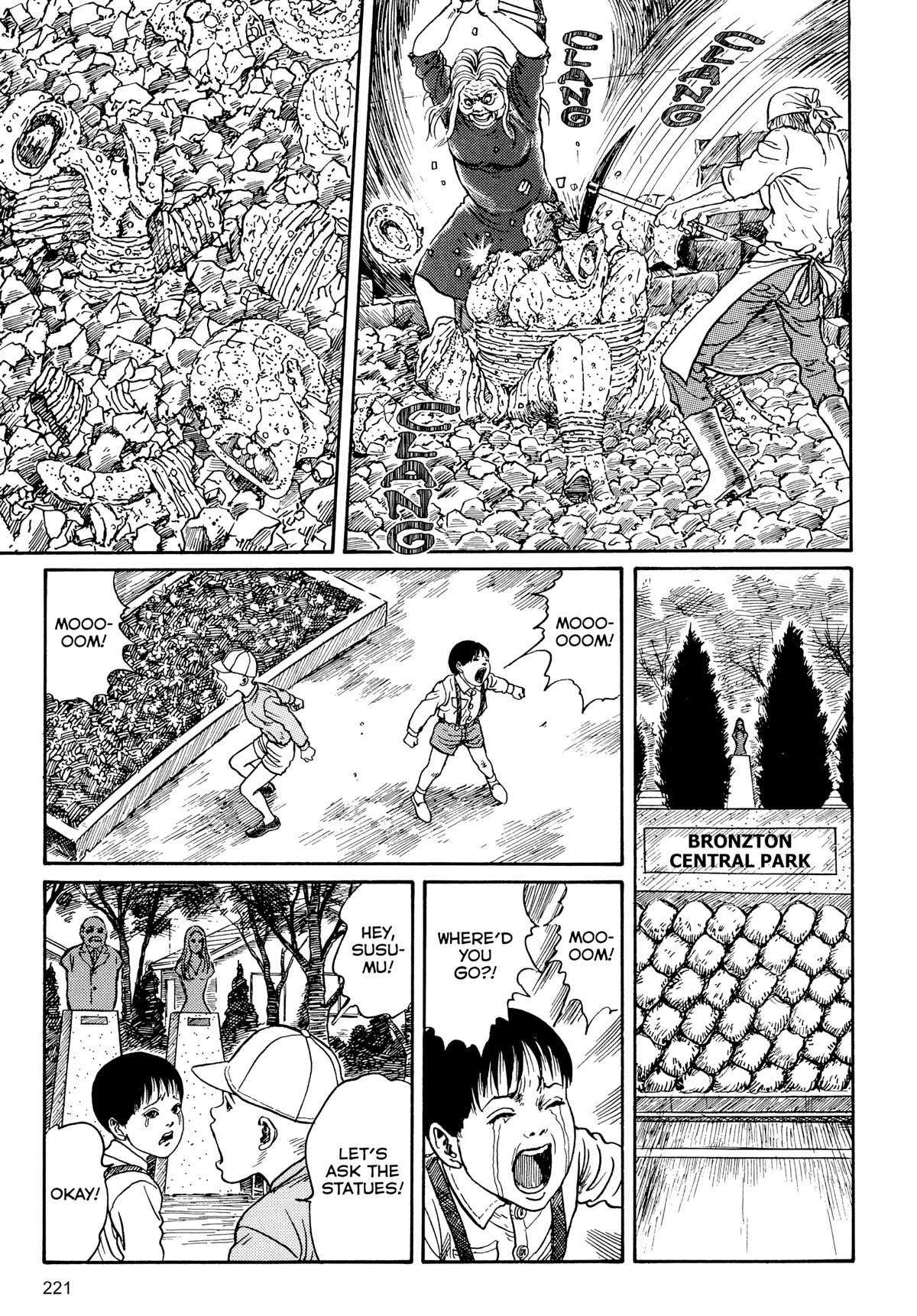 Tombs: Junji Ito Story Collection Chapter 7 page 29 - Chapter 7: Bronze Statue