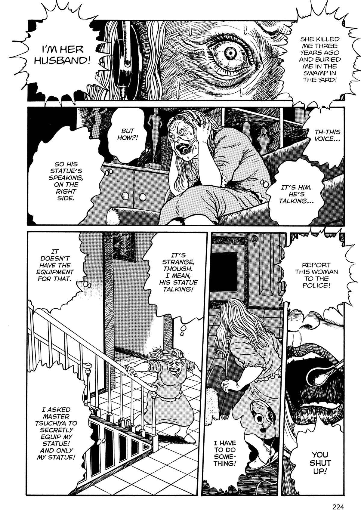Tombs: Junji Ito Story Collection Chapter 7 page 32 - Chapter 7: Bronze Statue