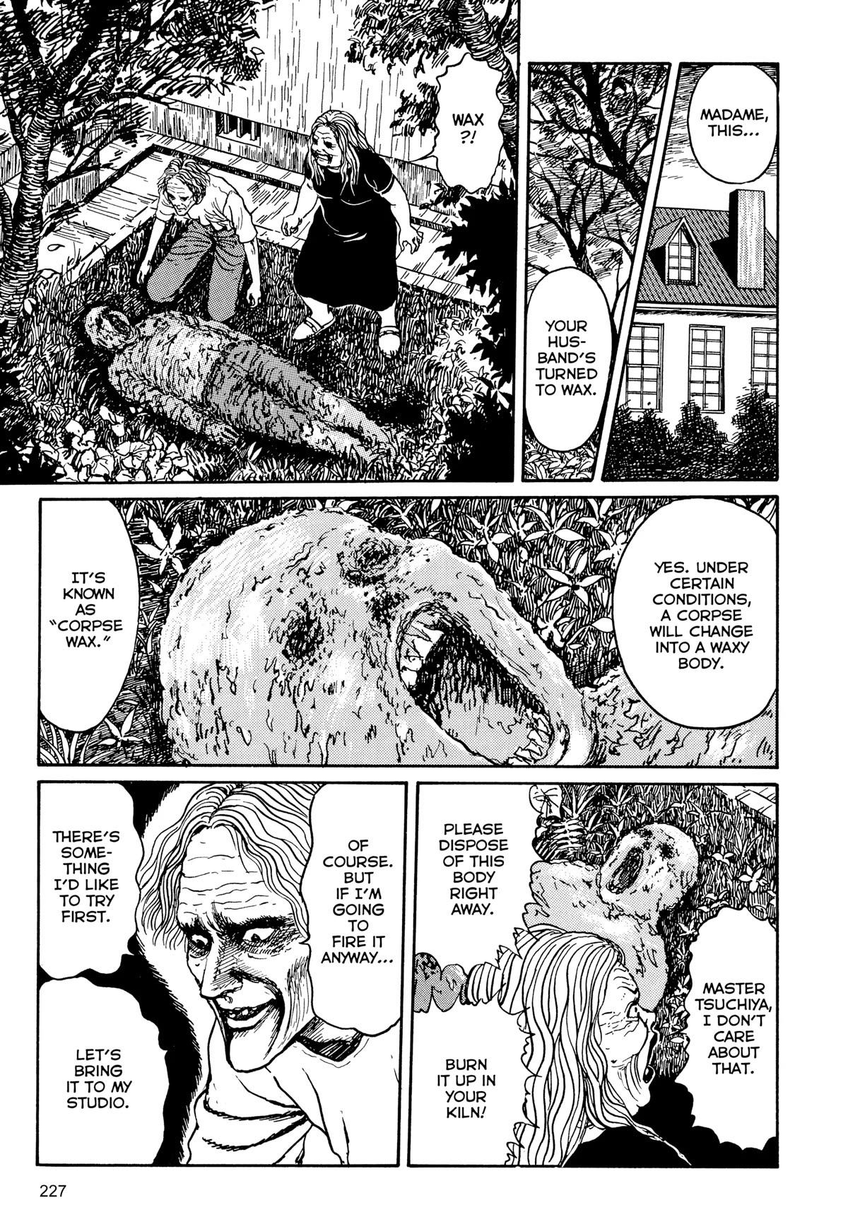 Tombs: Junji Ito Story Collection Chapter 7 page 35 - Chapter 7: Bronze Statue
