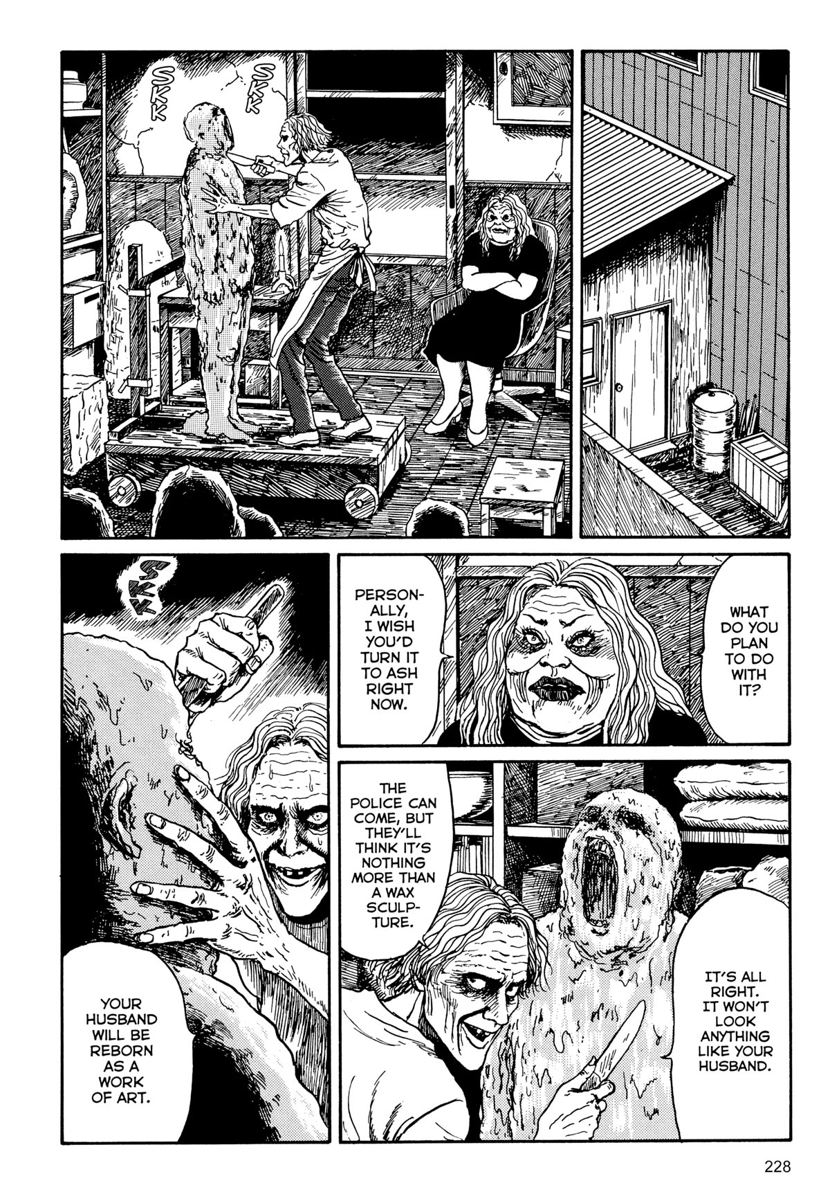 Tombs: Junji Ito Story Collection Chapter 7 page 36 - Chapter 7: Bronze Statue