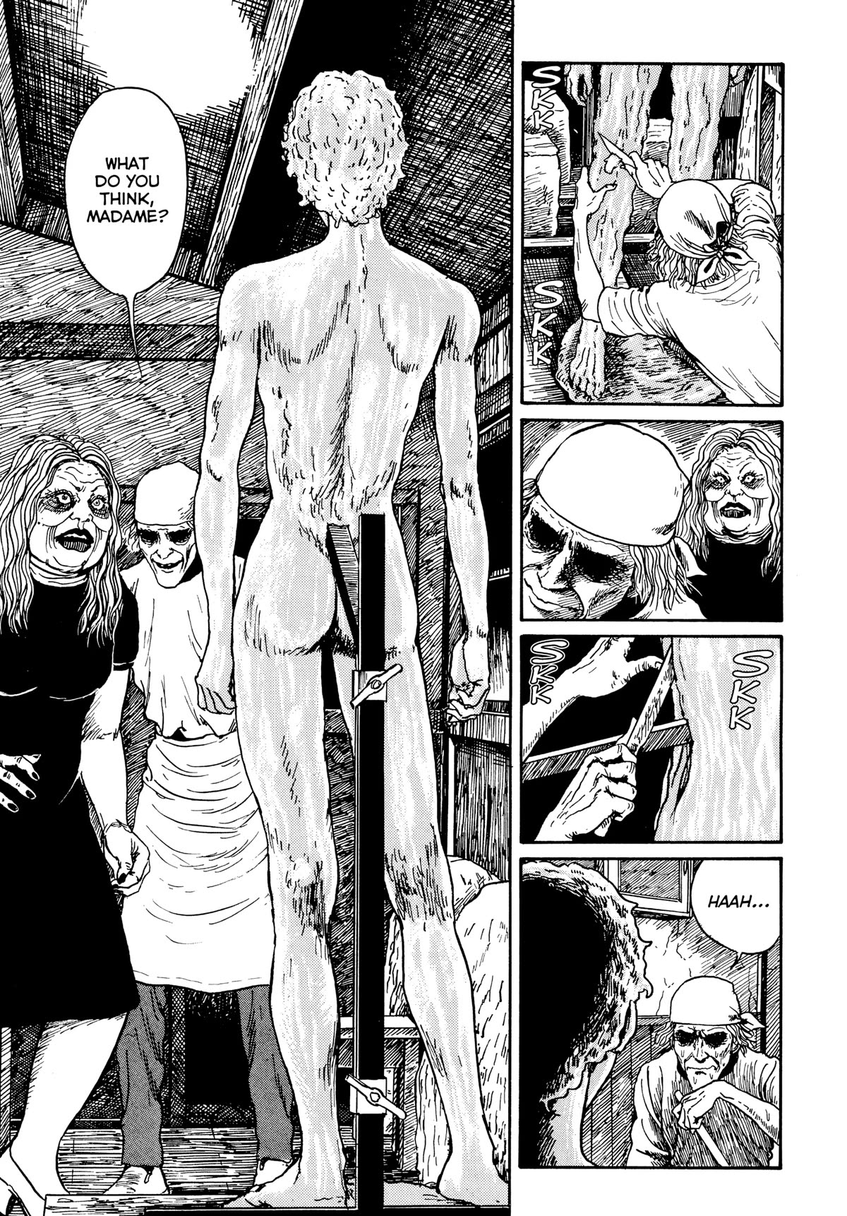 Tombs: Junji Ito Story Collection Chapter 7 page 37 - Chapter 7: Bronze Statue