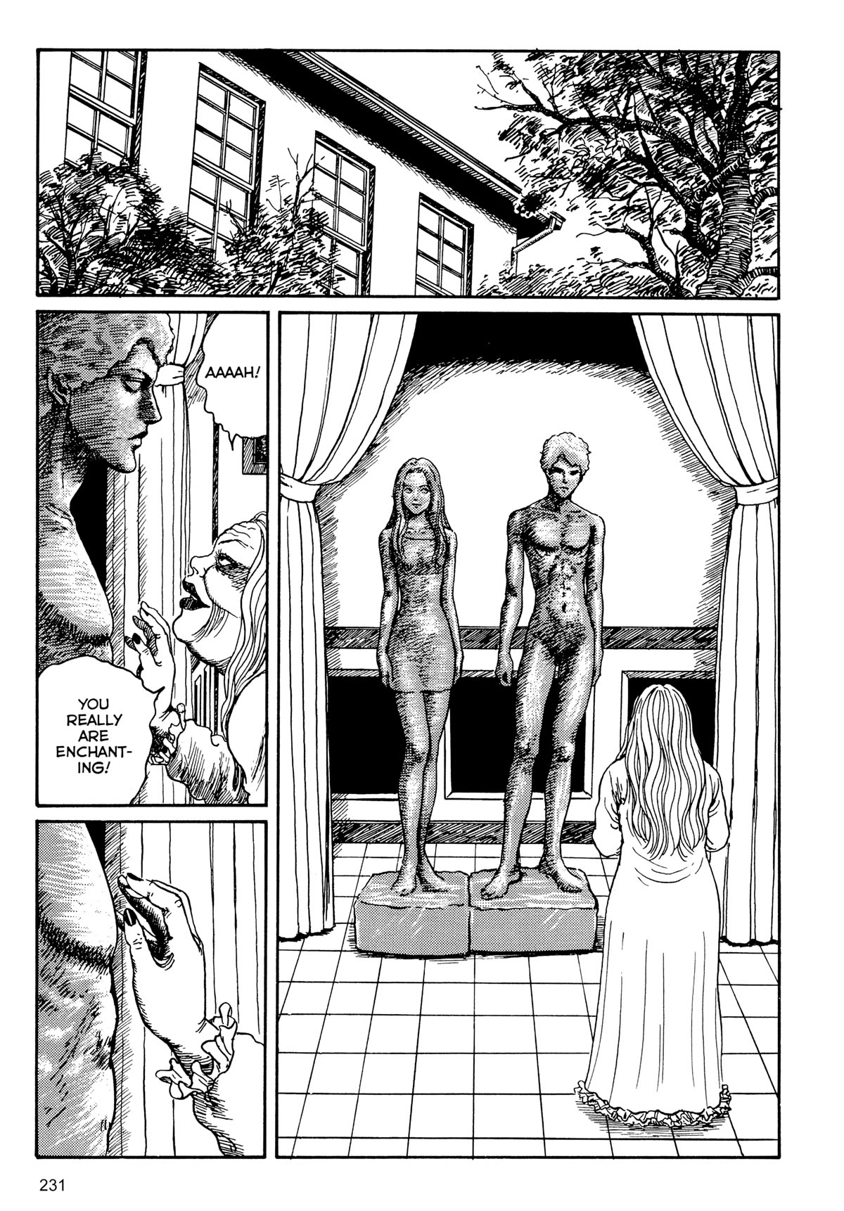 Tombs: Junji Ito Story Collection Chapter 7 page 39 - Chapter 7: Bronze Statue