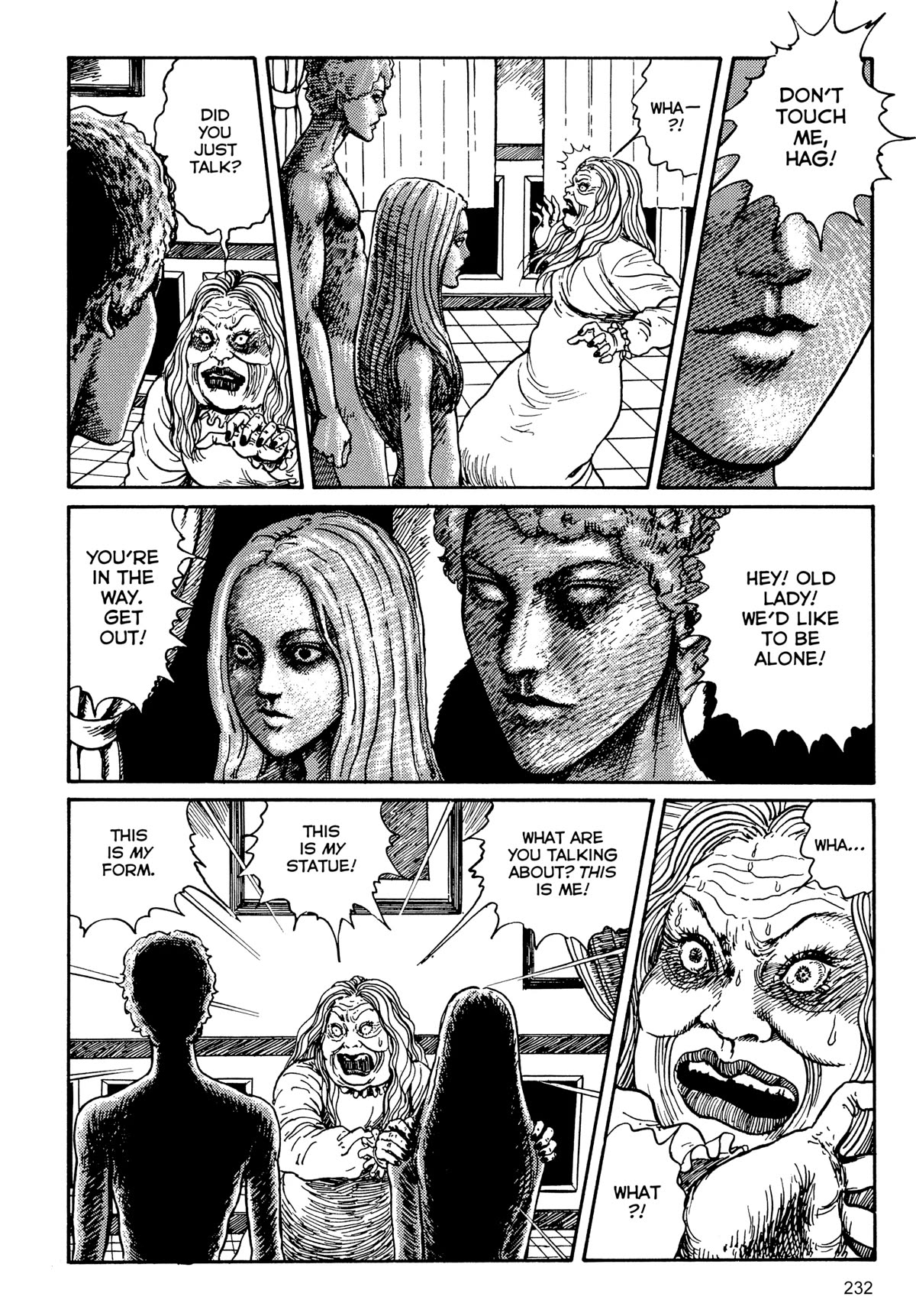Tombs: Junji Ito Story Collection Chapter 7 page 40 - Chapter 7: Bronze Statue