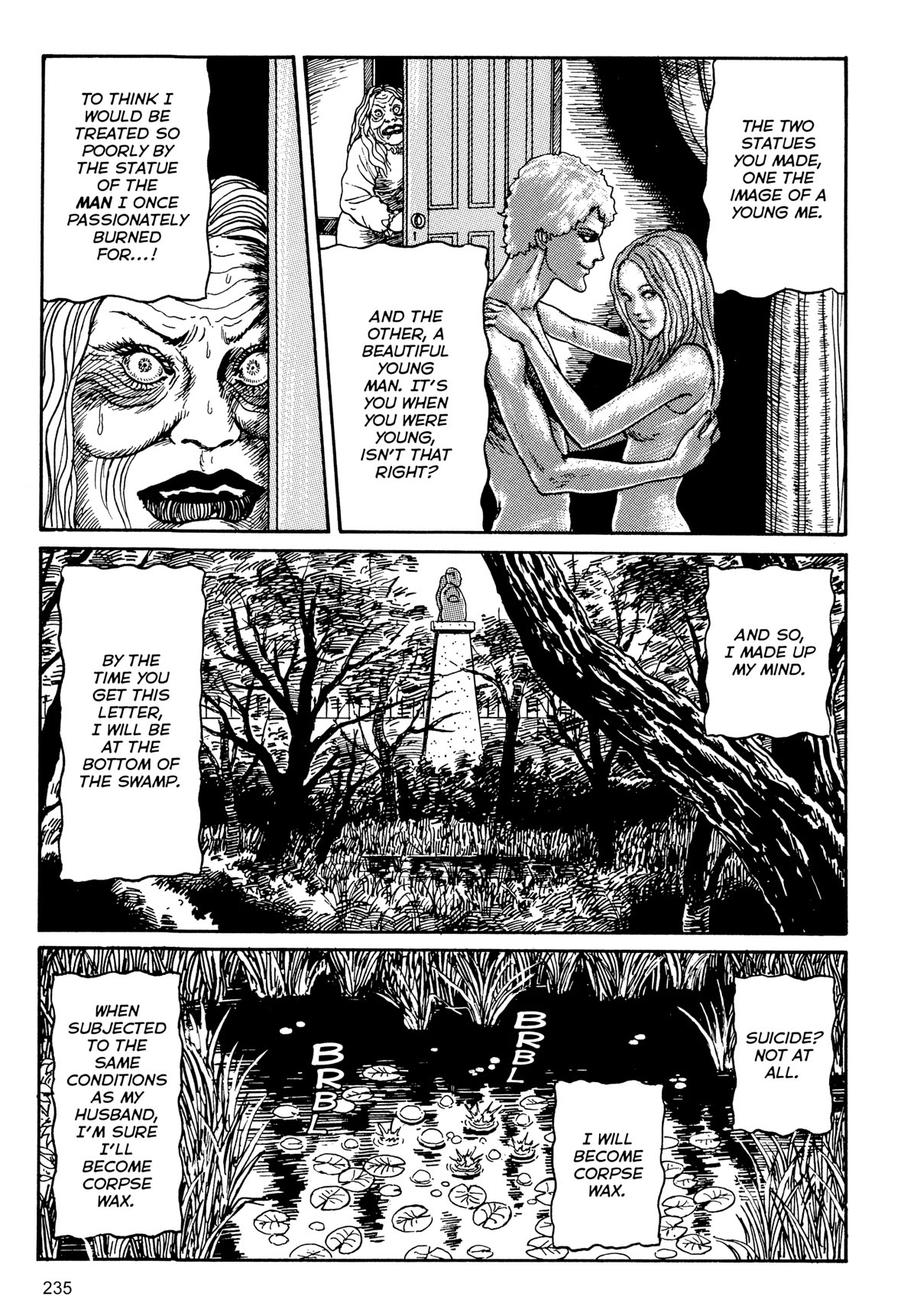 Tombs: Junji Ito Story Collection Chapter 7 page 43 - Chapter 7: Bronze Statue