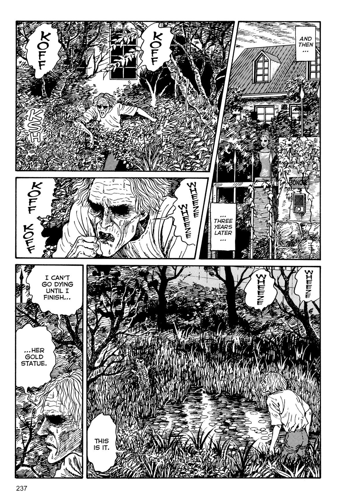 Tombs: Junji Ito Story Collection Chapter 7 page 45 - Chapter 7: Bronze Statue