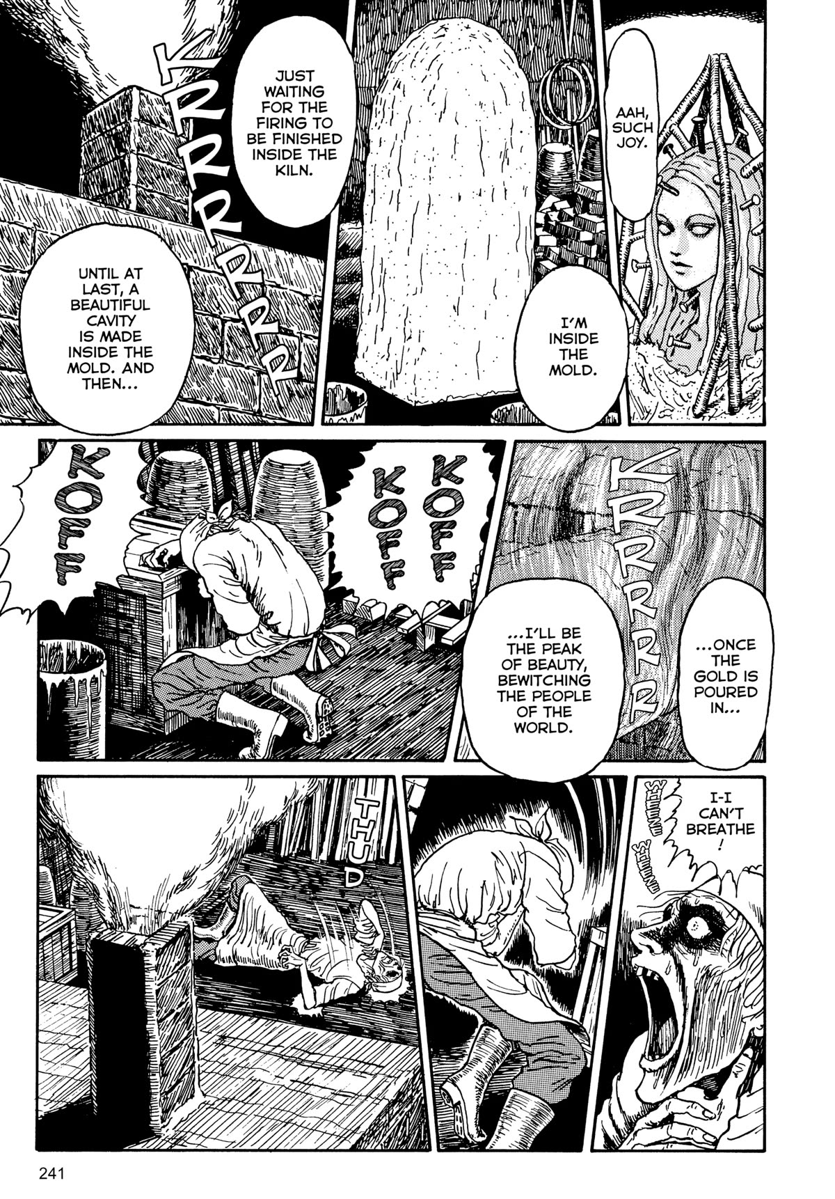 Tombs: Junji Ito Story Collection Chapter 7 page 49 - Chapter 7: Bronze Statue