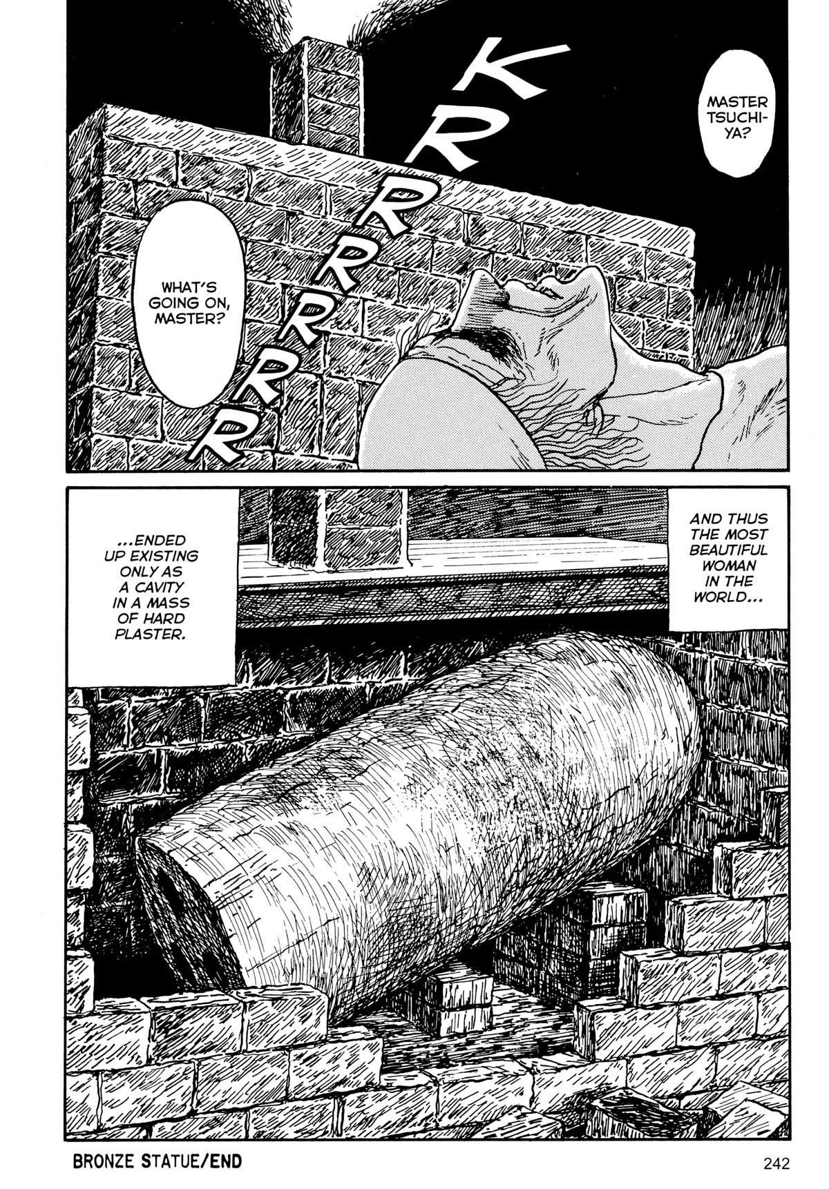 Tombs: Junji Ito Story Collection Chapter 7 page 50 - Chapter 7: Bronze Statue