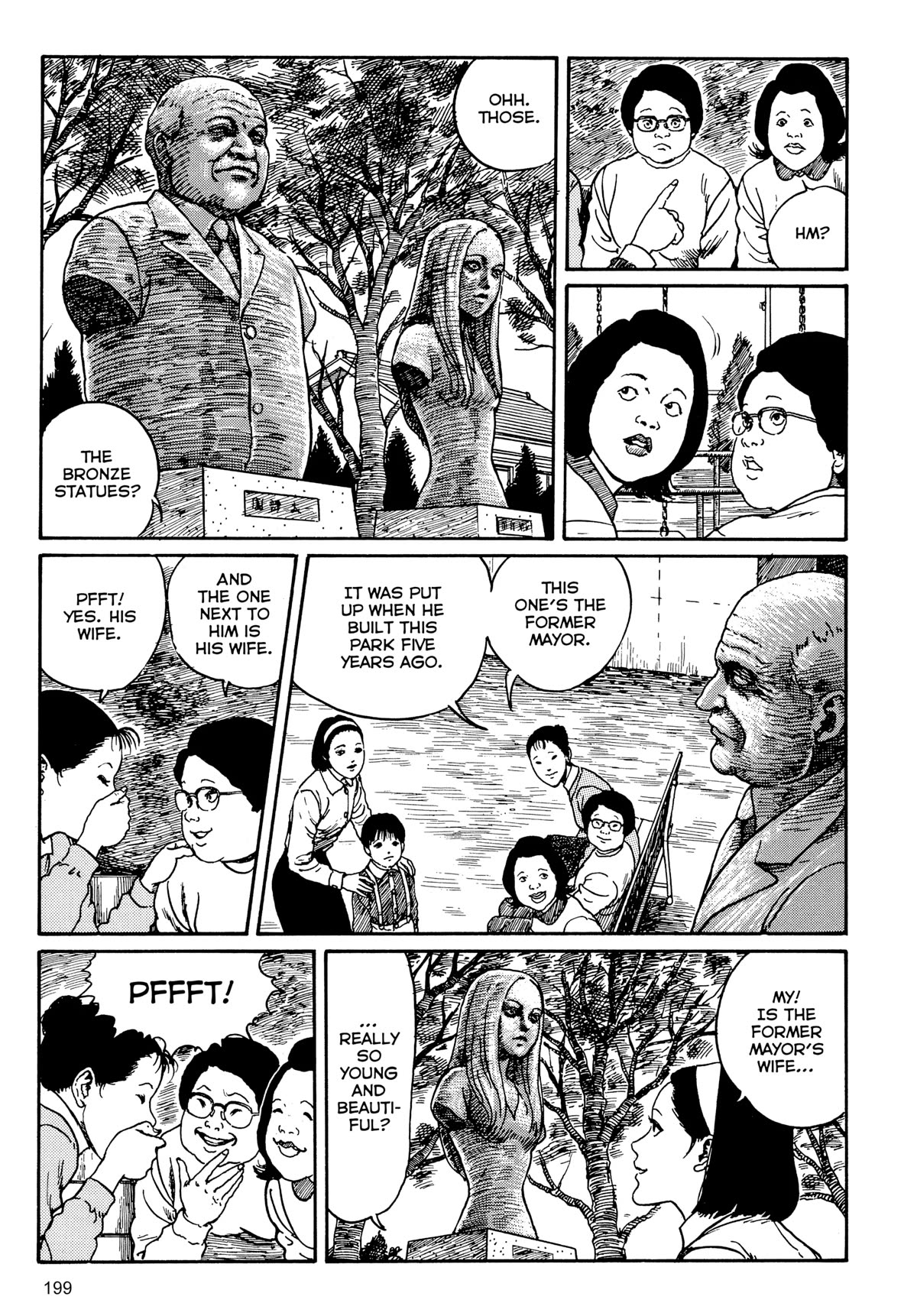 Tombs: Junji Ito Story Collection Chapter 7 page 7 - Chapter 7: Bronze Statue