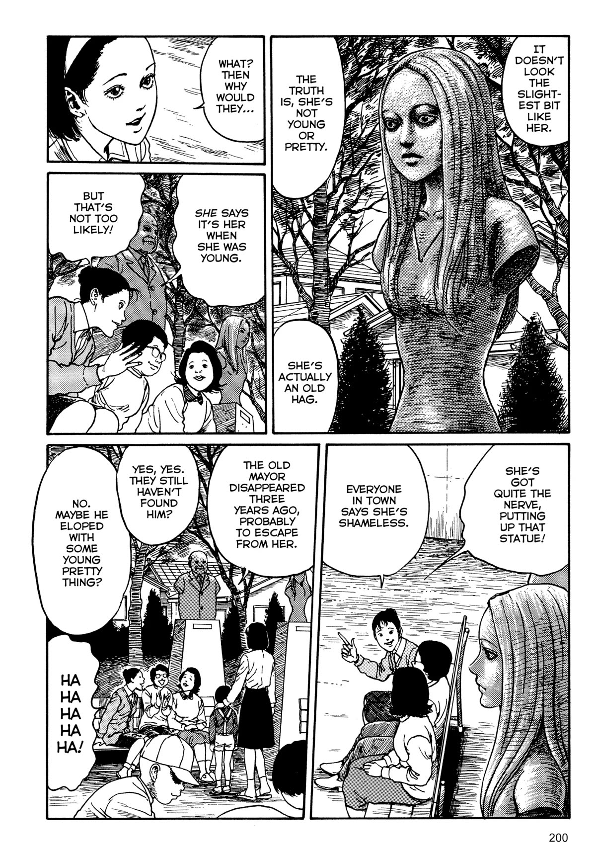 Tombs: Junji Ito Story Collection Chapter 7 page 8 - Chapter 7: Bronze Statue