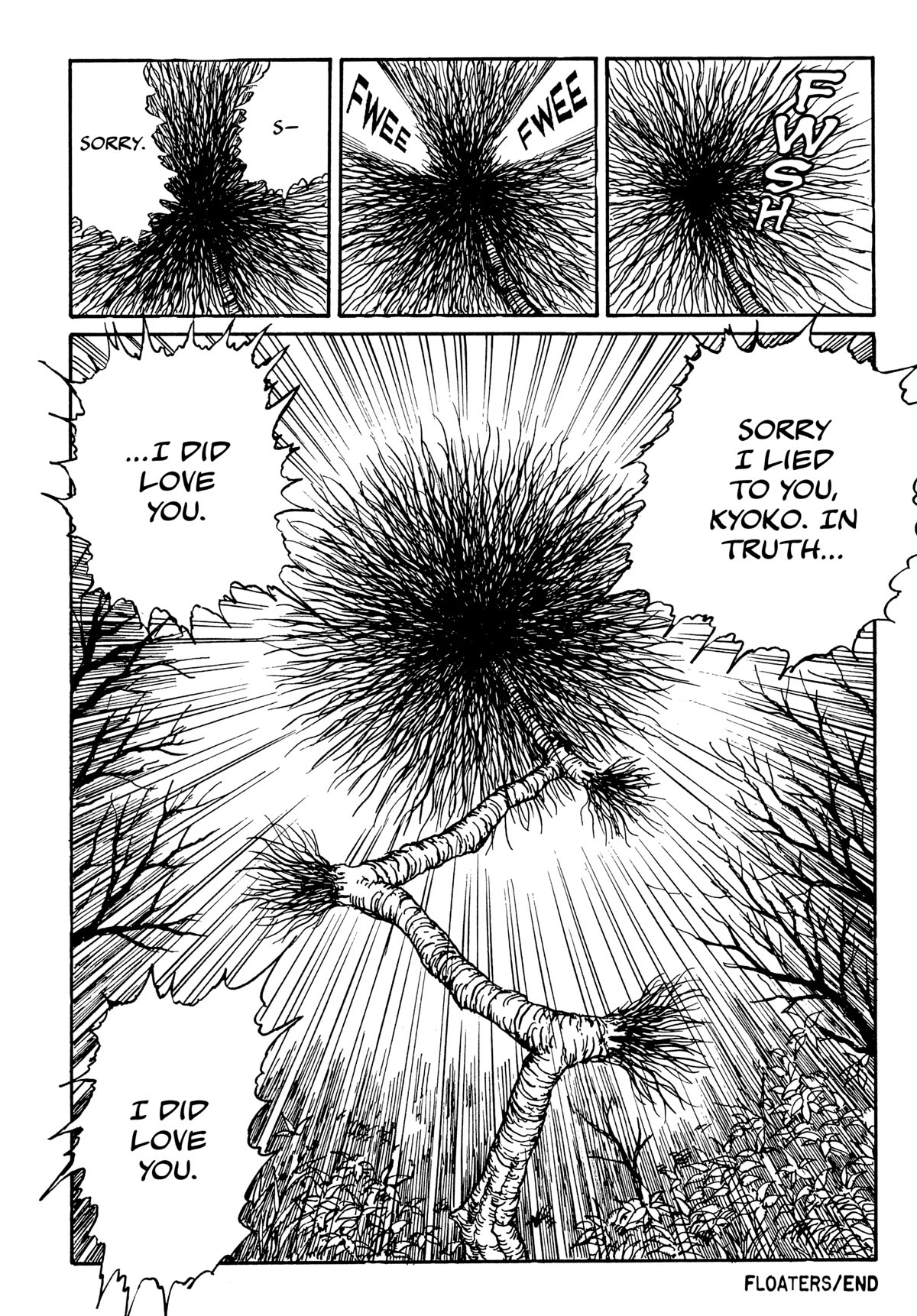 Tombs: Junji Ito Story Collection Chapter 8 page 50 - Chapter 8: Floaters