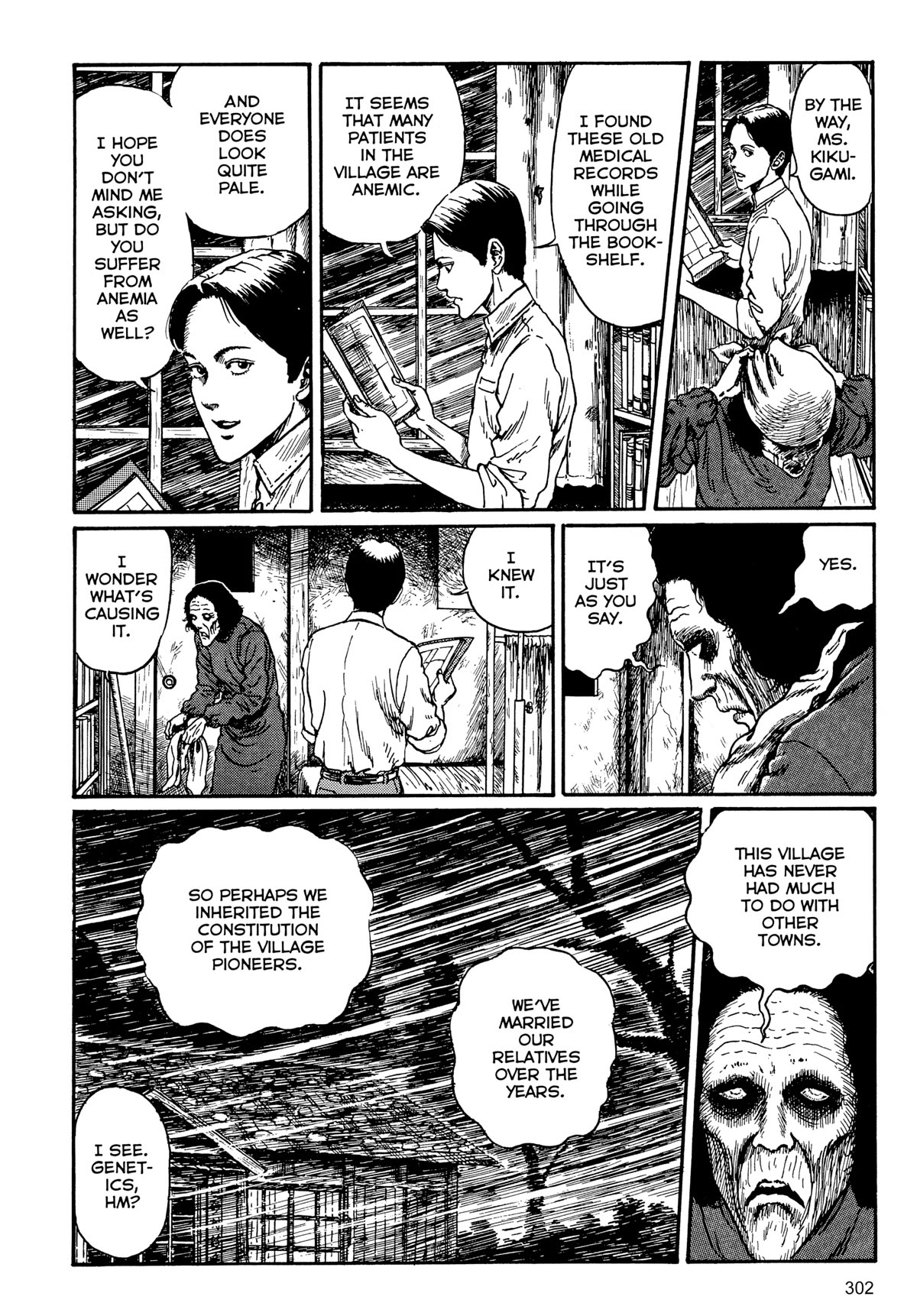 Tombs: Junji Ito Story Collection Chapter 9 page 10 - Chapter 9: The Bloody Story Of Shirasuna [END]