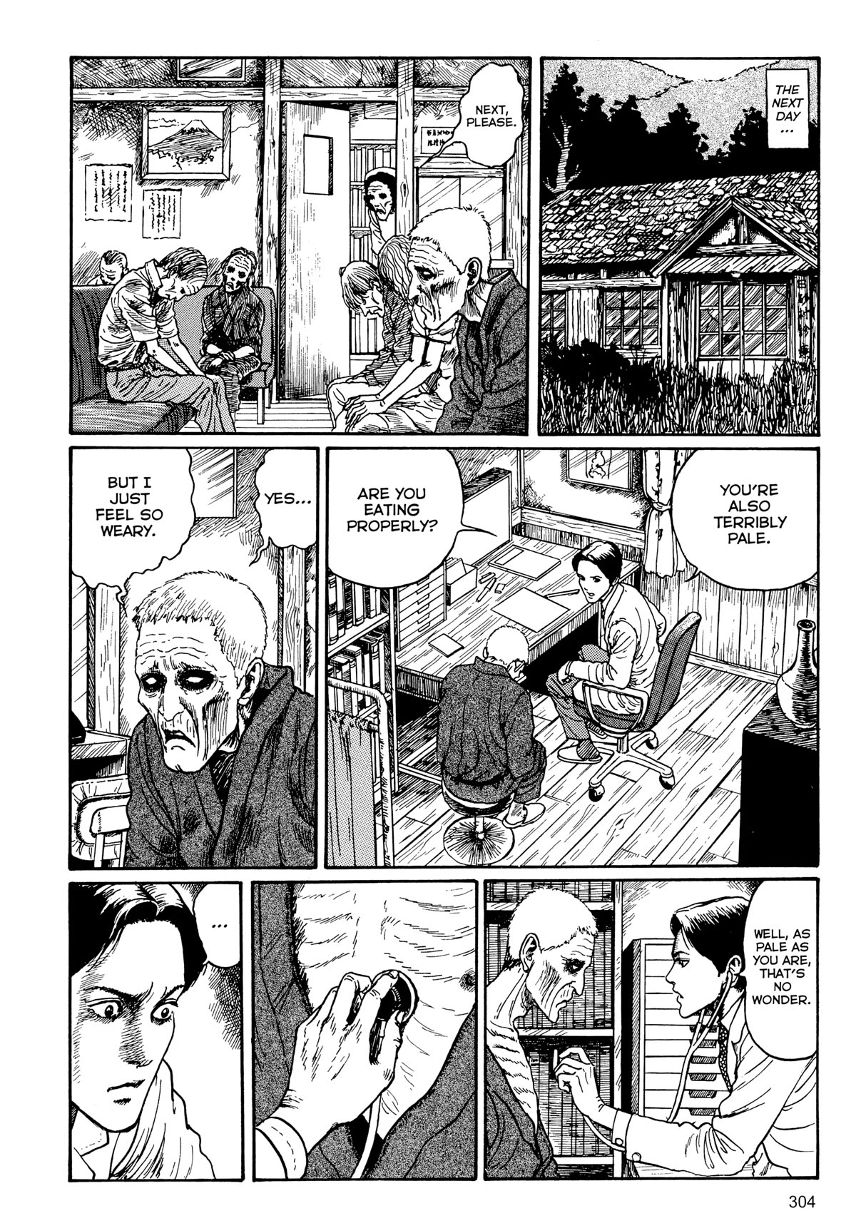 Tombs: Junji Ito Story Collection Chapter 9 page 12 - Chapter 9: The Bloody Story Of Shirasuna [END]