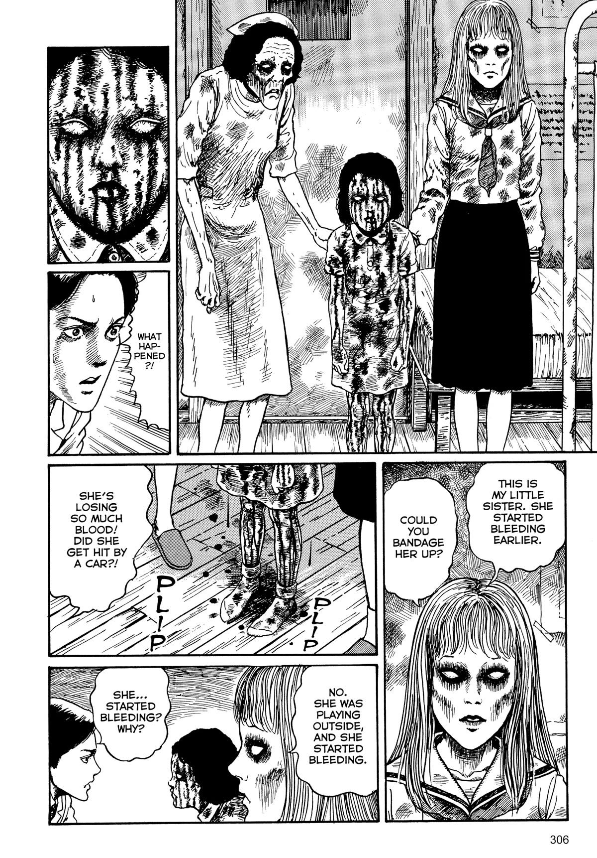 Tombs: Junji Ito Story Collection Chapter 9 page 14 - Chapter 9: The Bloody Story Of Shirasuna [END]